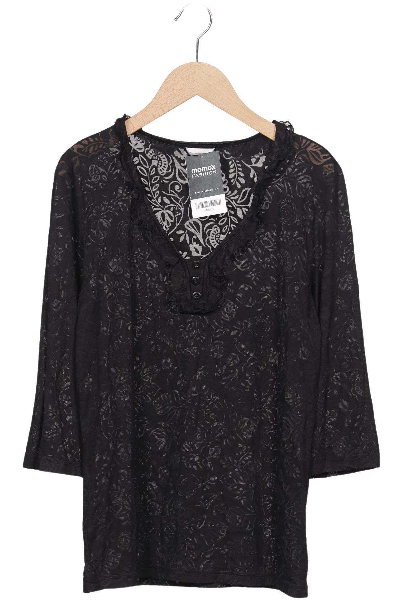 

Street One Damen Langarmshirt, schwarz, Gr. 42