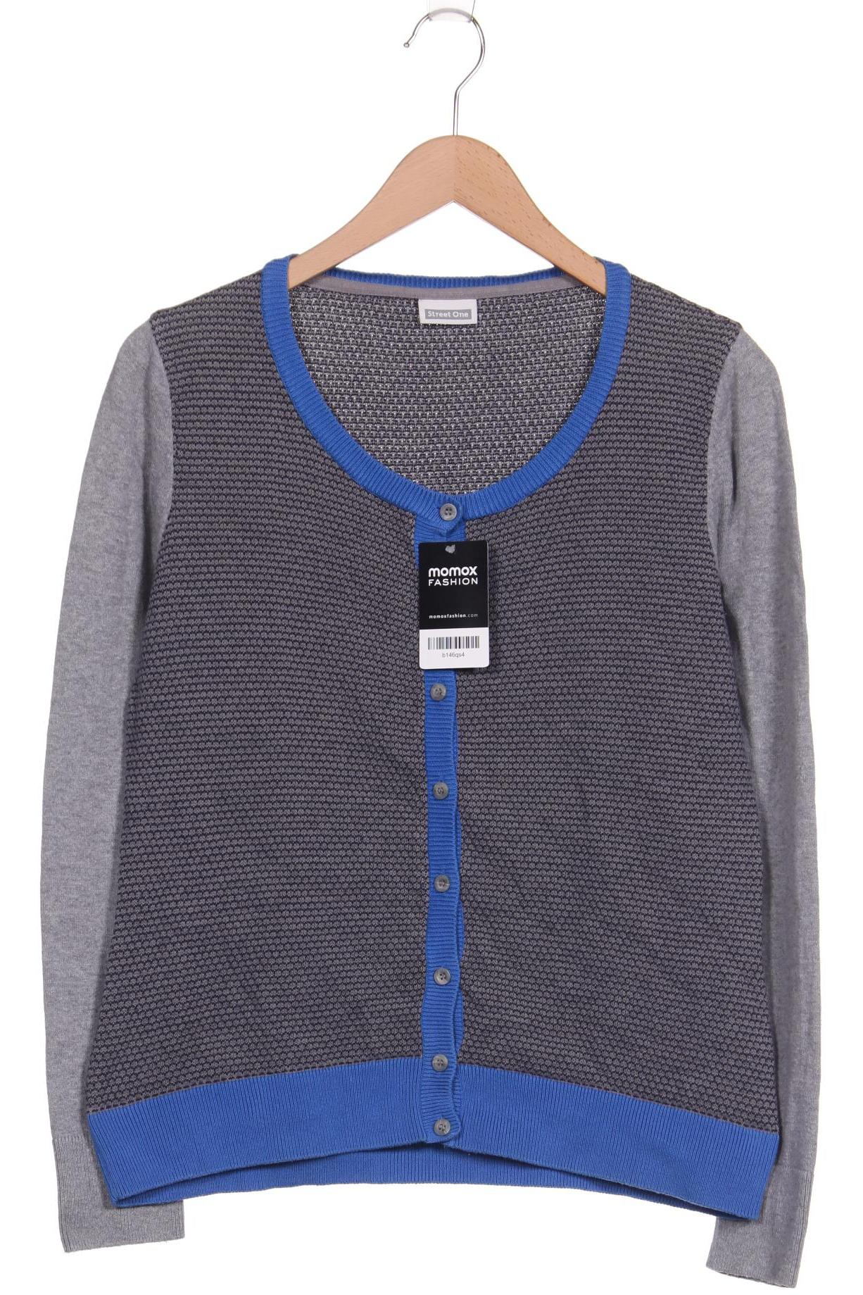 

Street One Damen Strickjacke, grau, Gr. 38