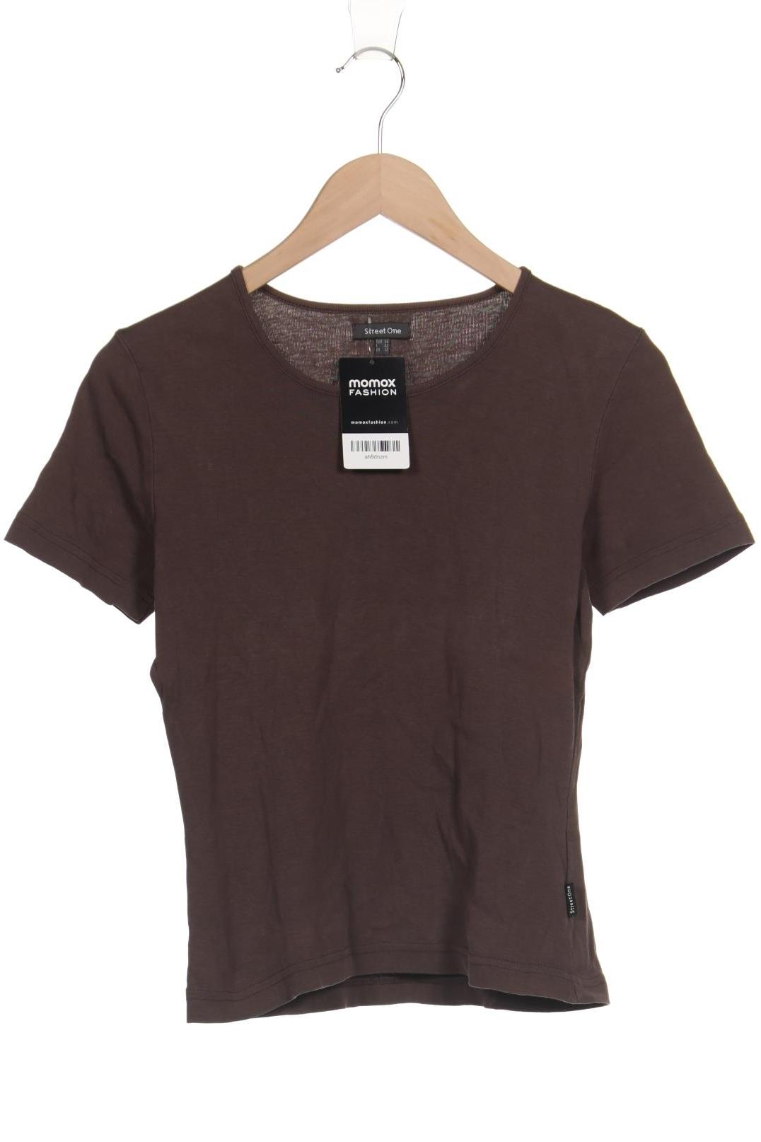 

Street One Damen T-Shirt, braun, Gr. 38