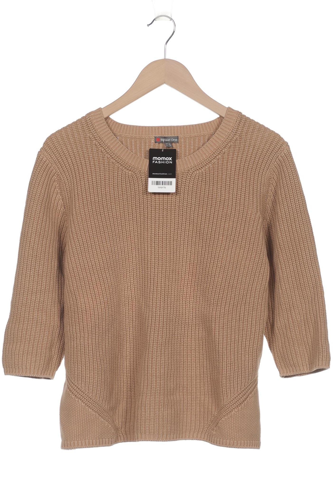 

Street One Damen Pullover, beige, Gr. 42