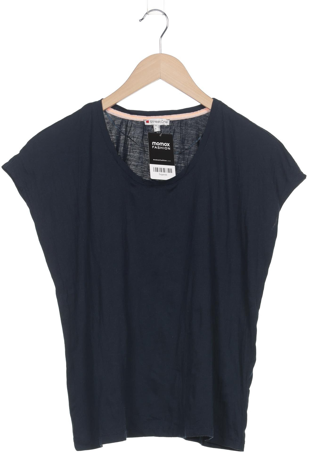 

Street One Damen T-Shirt, marineblau, Gr. 38