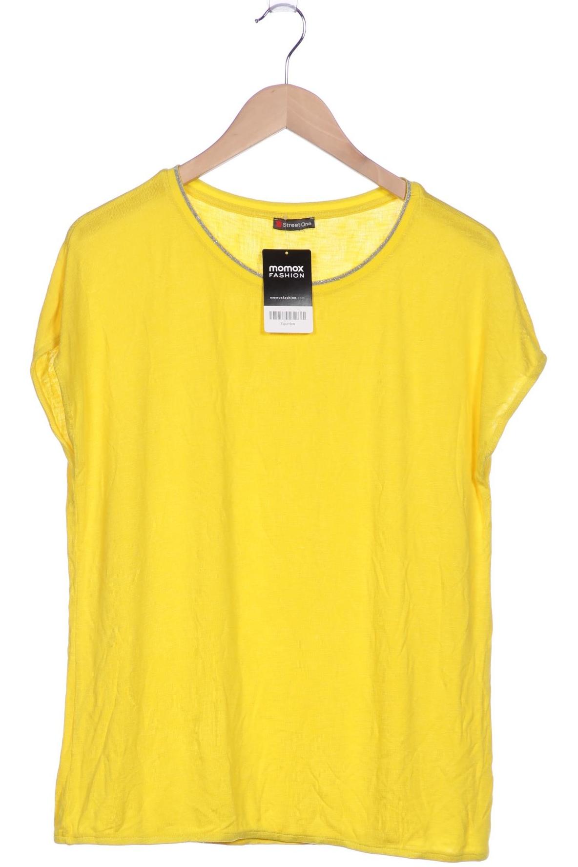 

Street One Damen T-Shirt, gelb, Gr. 44