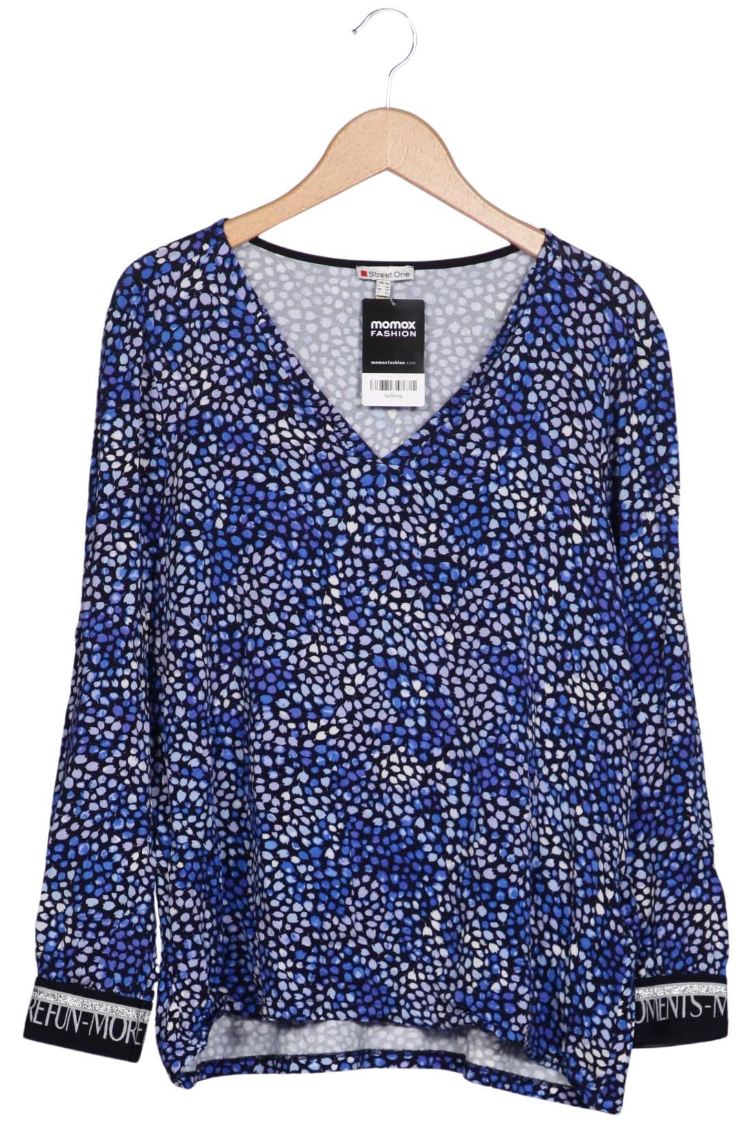 

Street One Damen Langarmshirt, hellblau, Gr. 44