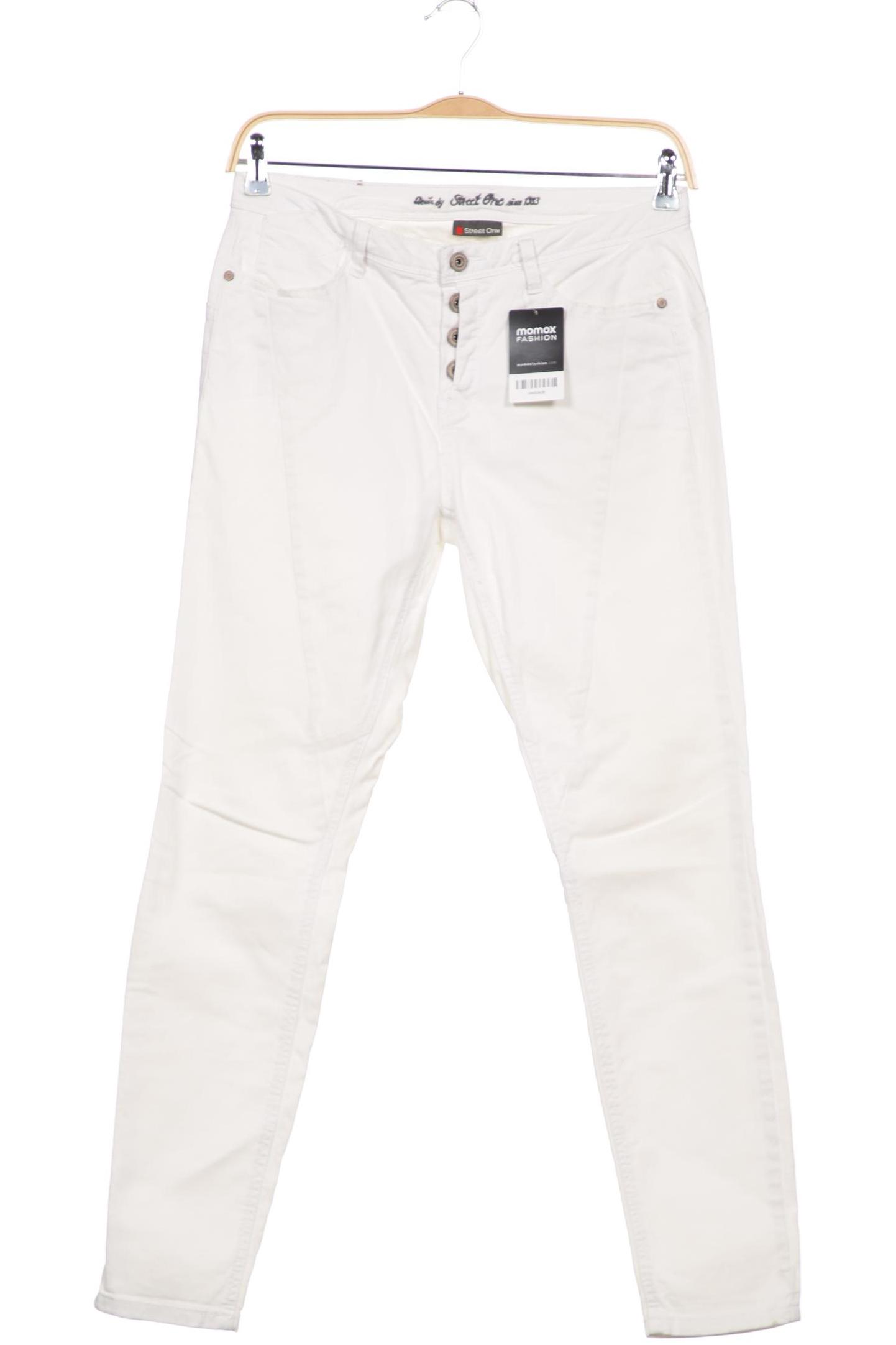 

Street One Damen Jeans, weiß, Gr. 38