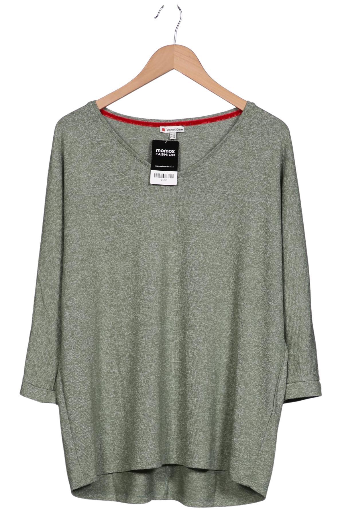 

Street One Damen Pullover, grün, Gr. 46