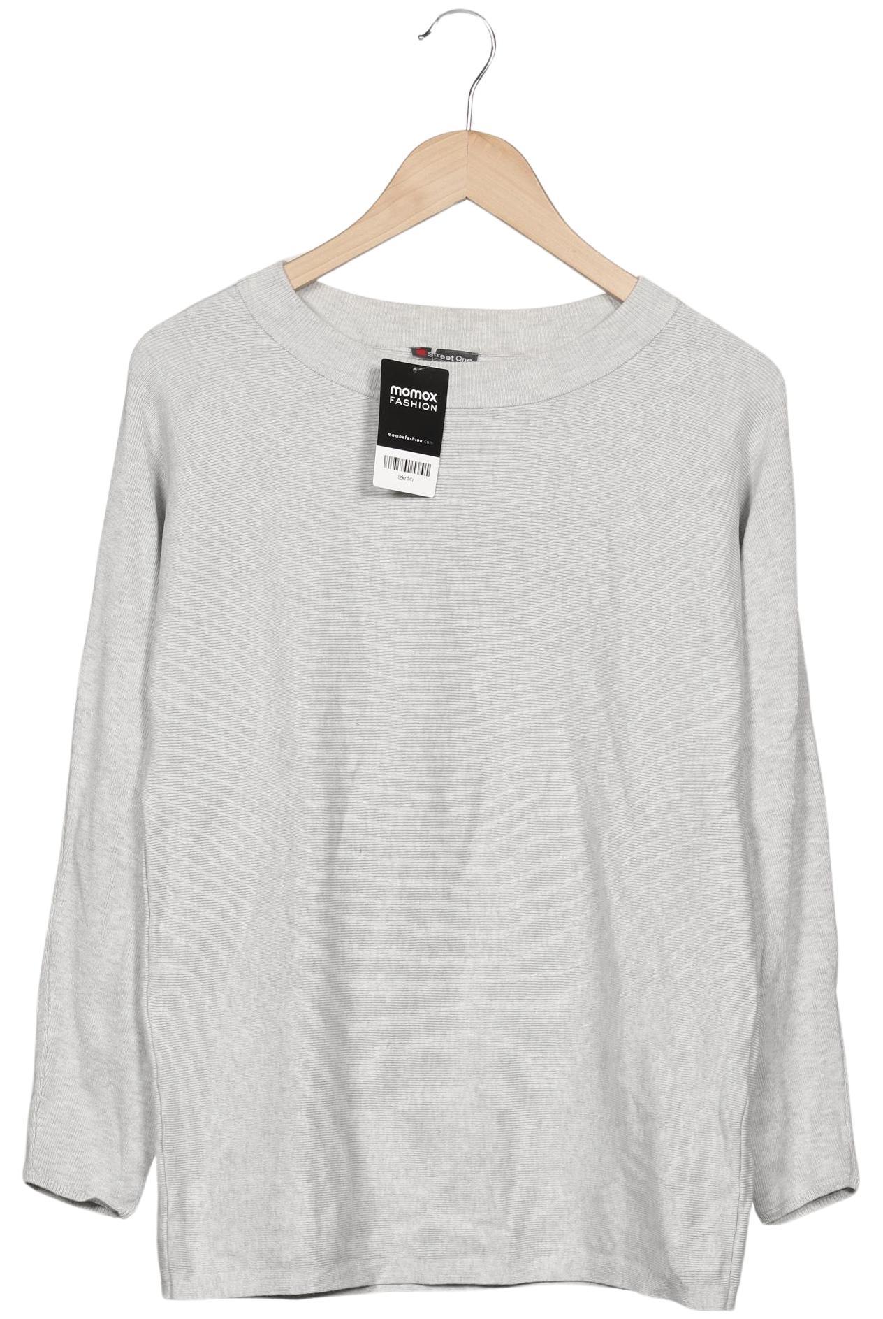 

Street One Damen Pullover, grau, Gr. 38