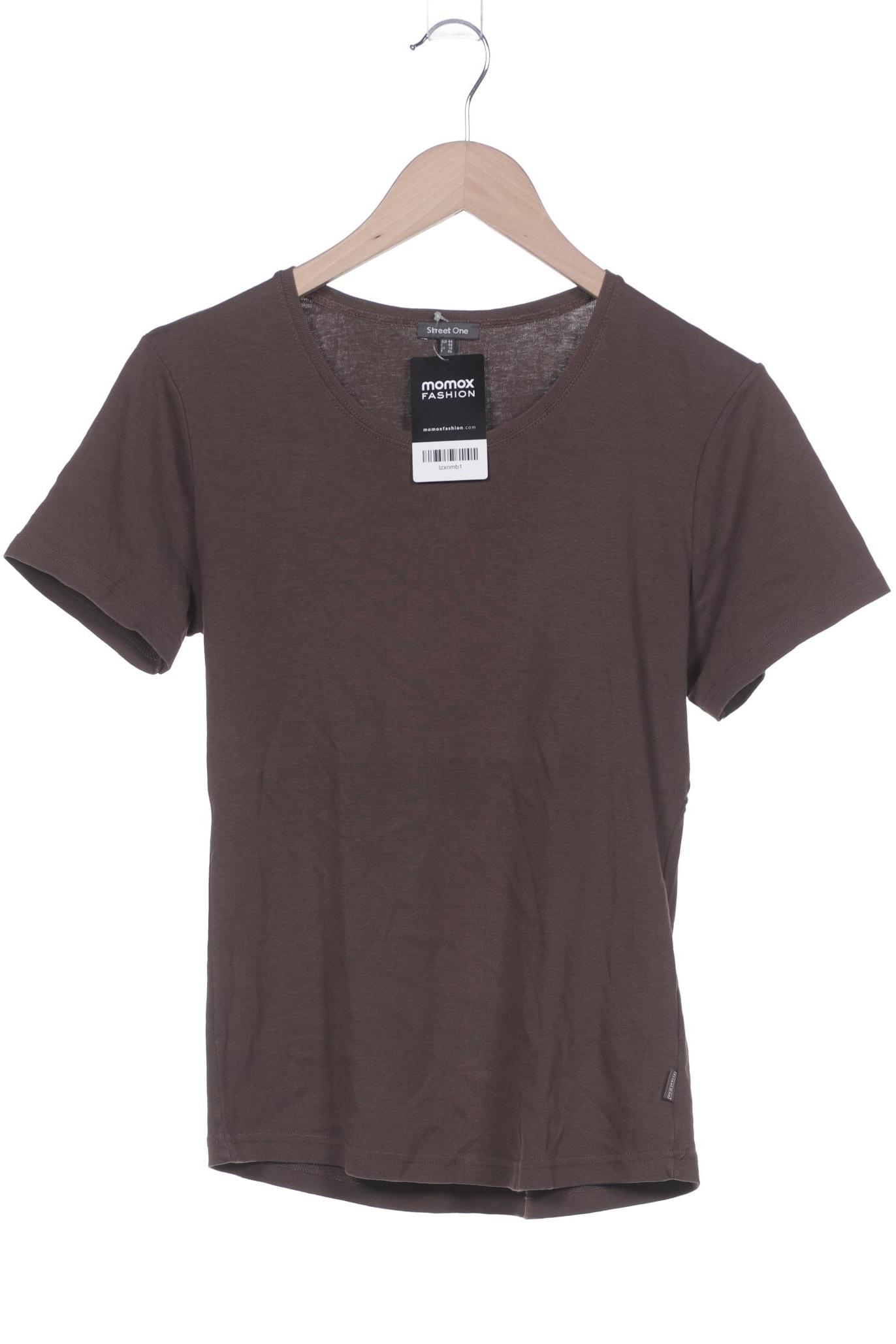 

Street One Damen T-Shirt, braun, Gr. 44
