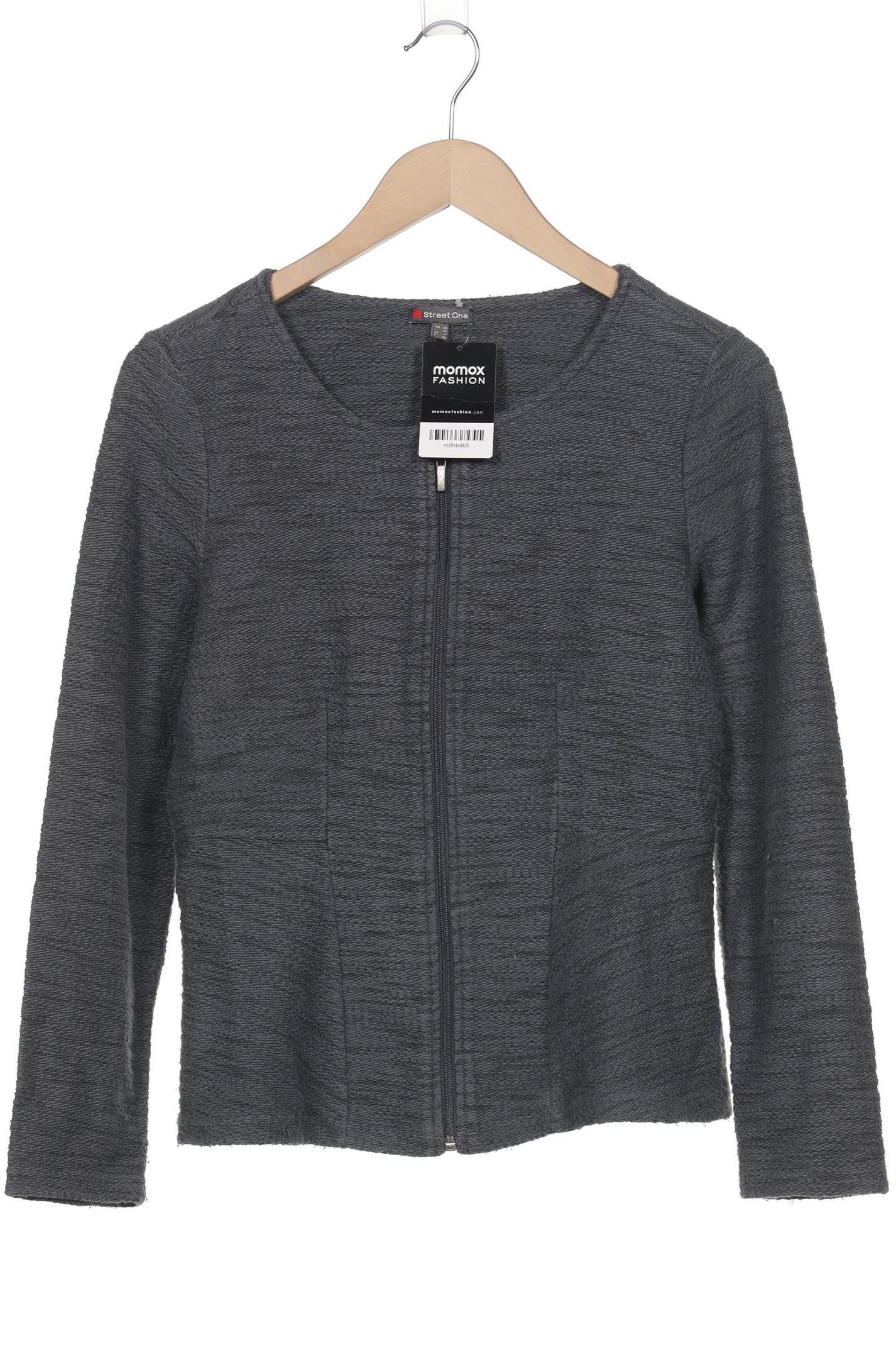 Thumbnail - Street One Damen Strickjacke, grau, Gr. 38