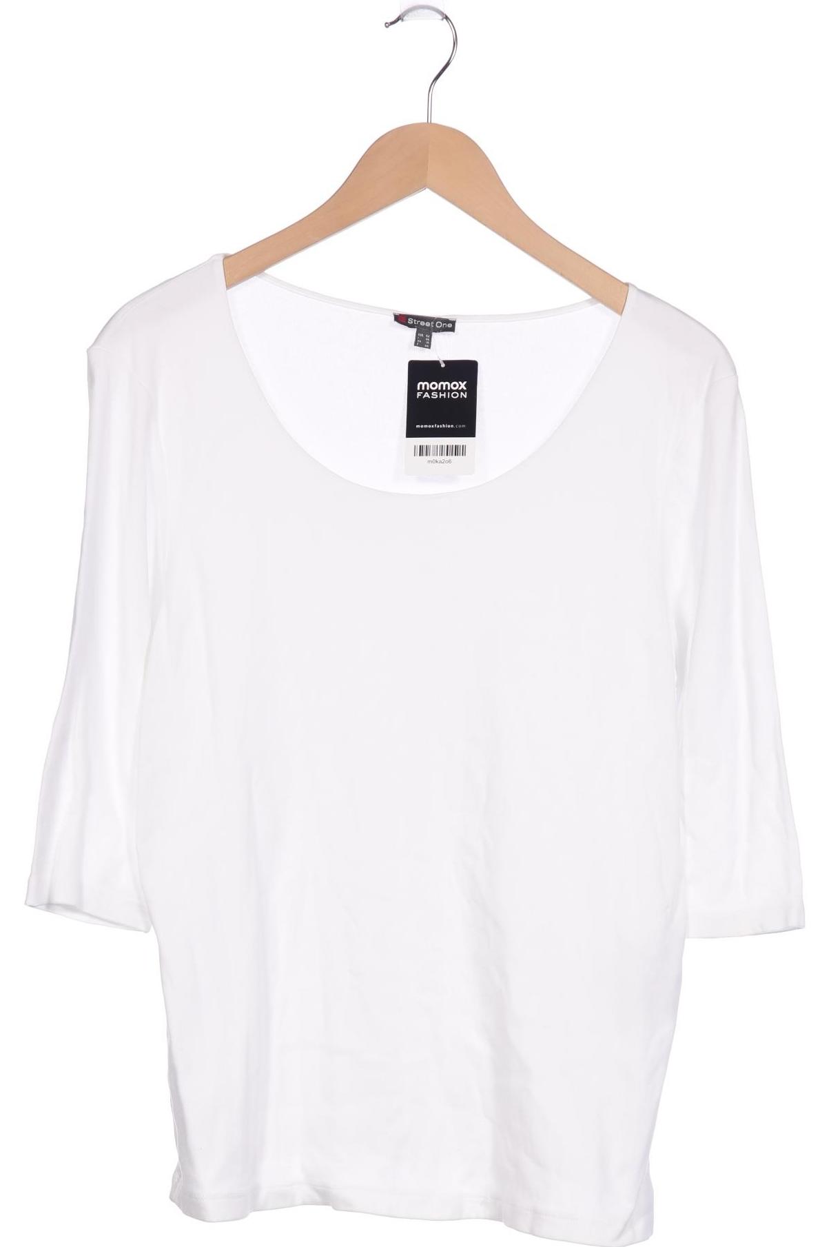 

Street One Damen Langarmshirt, weiß, Gr. 42