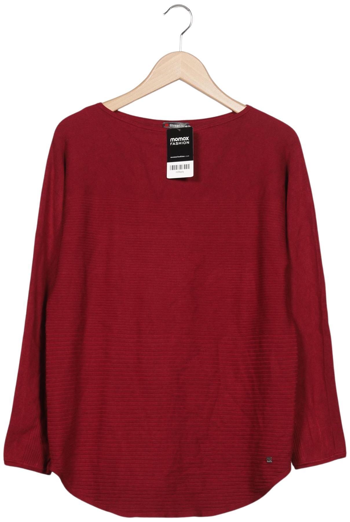 

Street One Damen Pullover, rot, Gr. 42