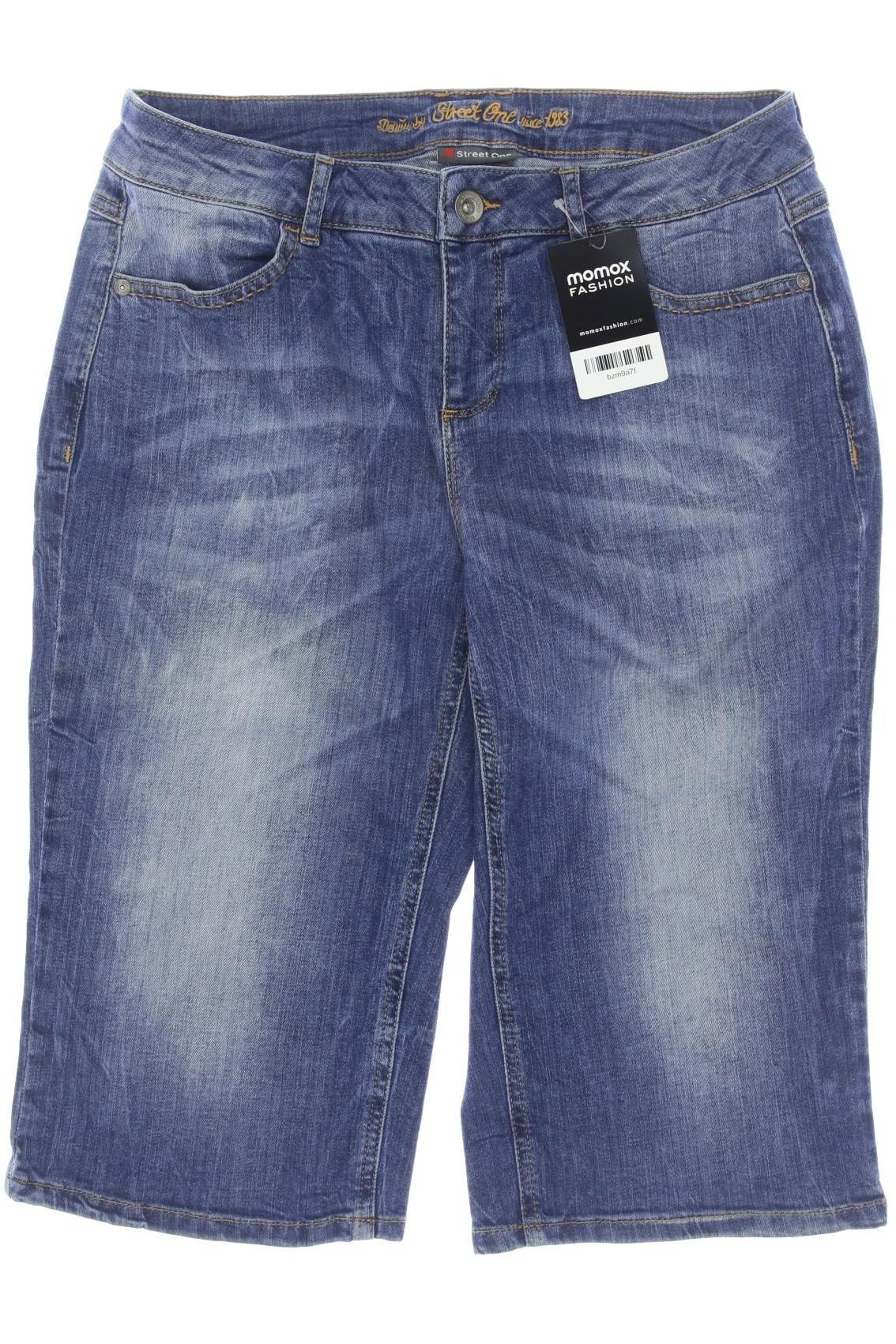 

Street One Damen Shorts, blau, Gr. 29