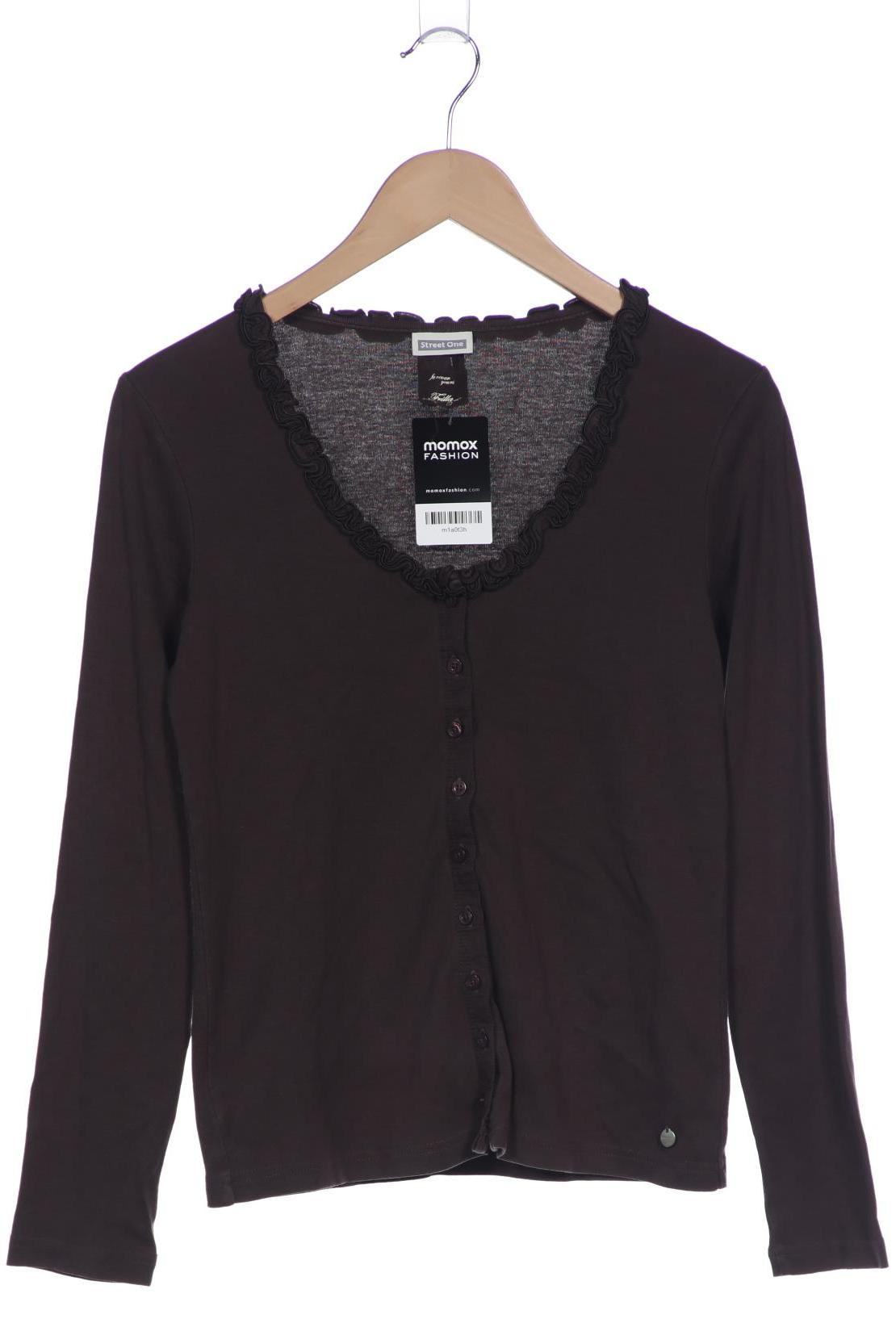 

Street One Damen Strickjacke, braun, Gr. 38