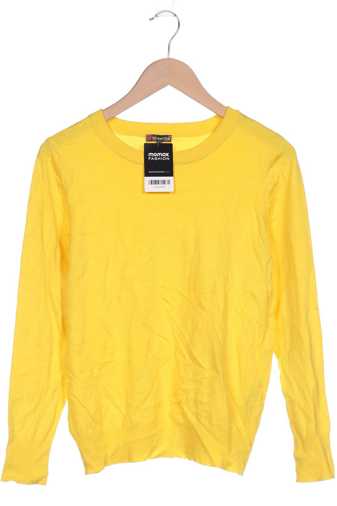 

Street One Damen Pullover, gelb, Gr. 38