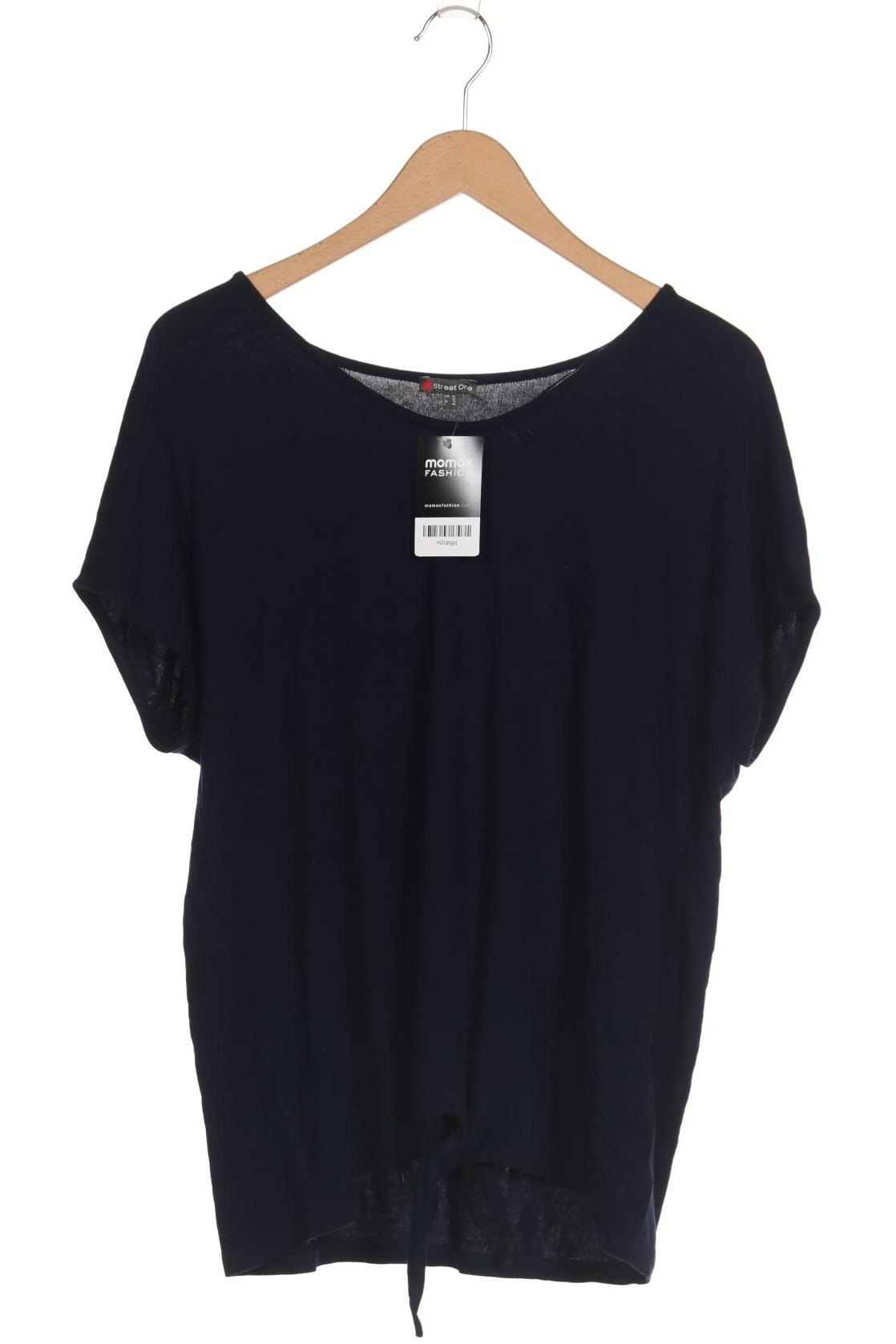 

Street One Damen T-Shirt, marineblau, Gr. 42