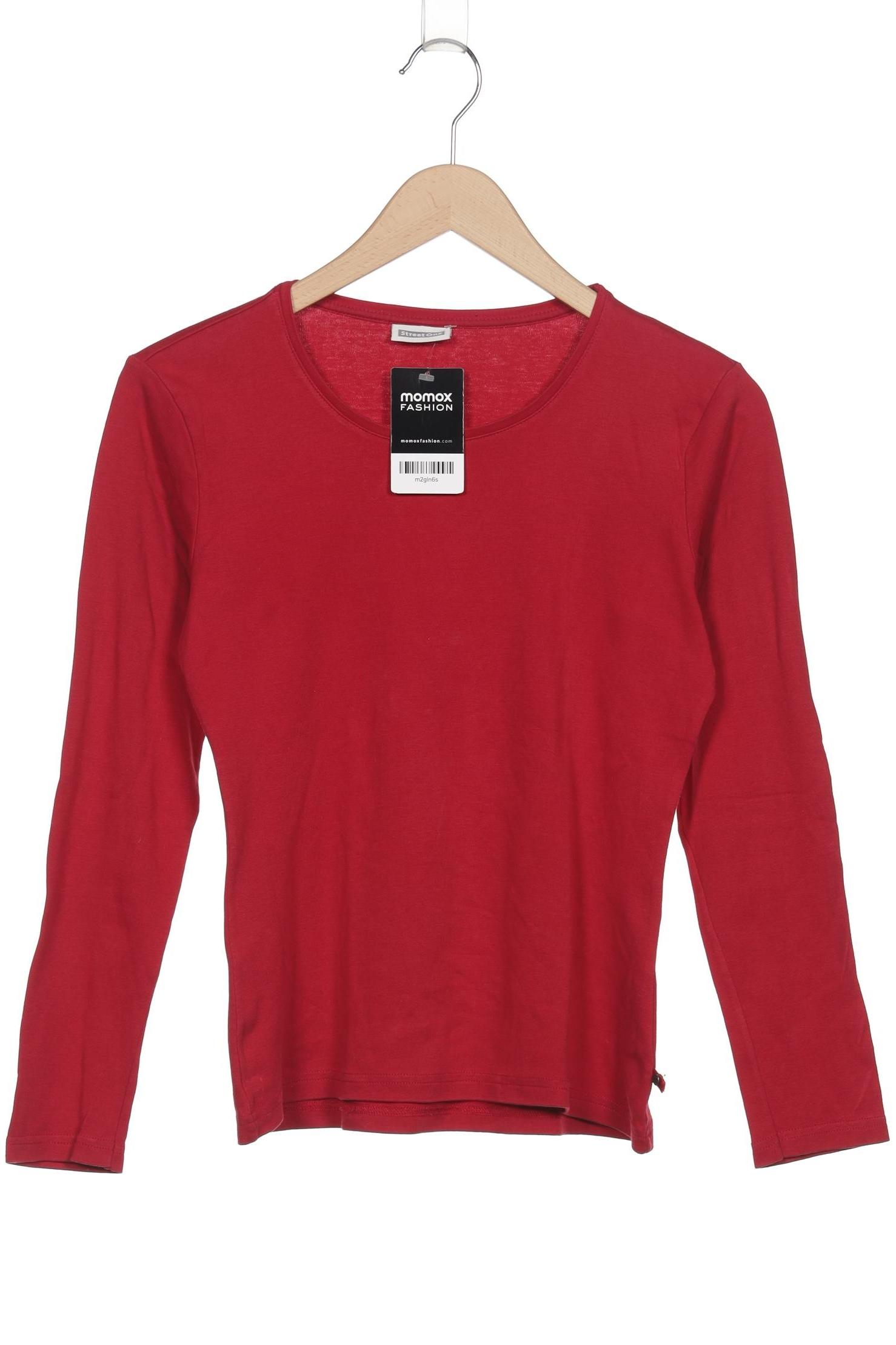 

Street One Damen Langarmshirt, rot, Gr. 38