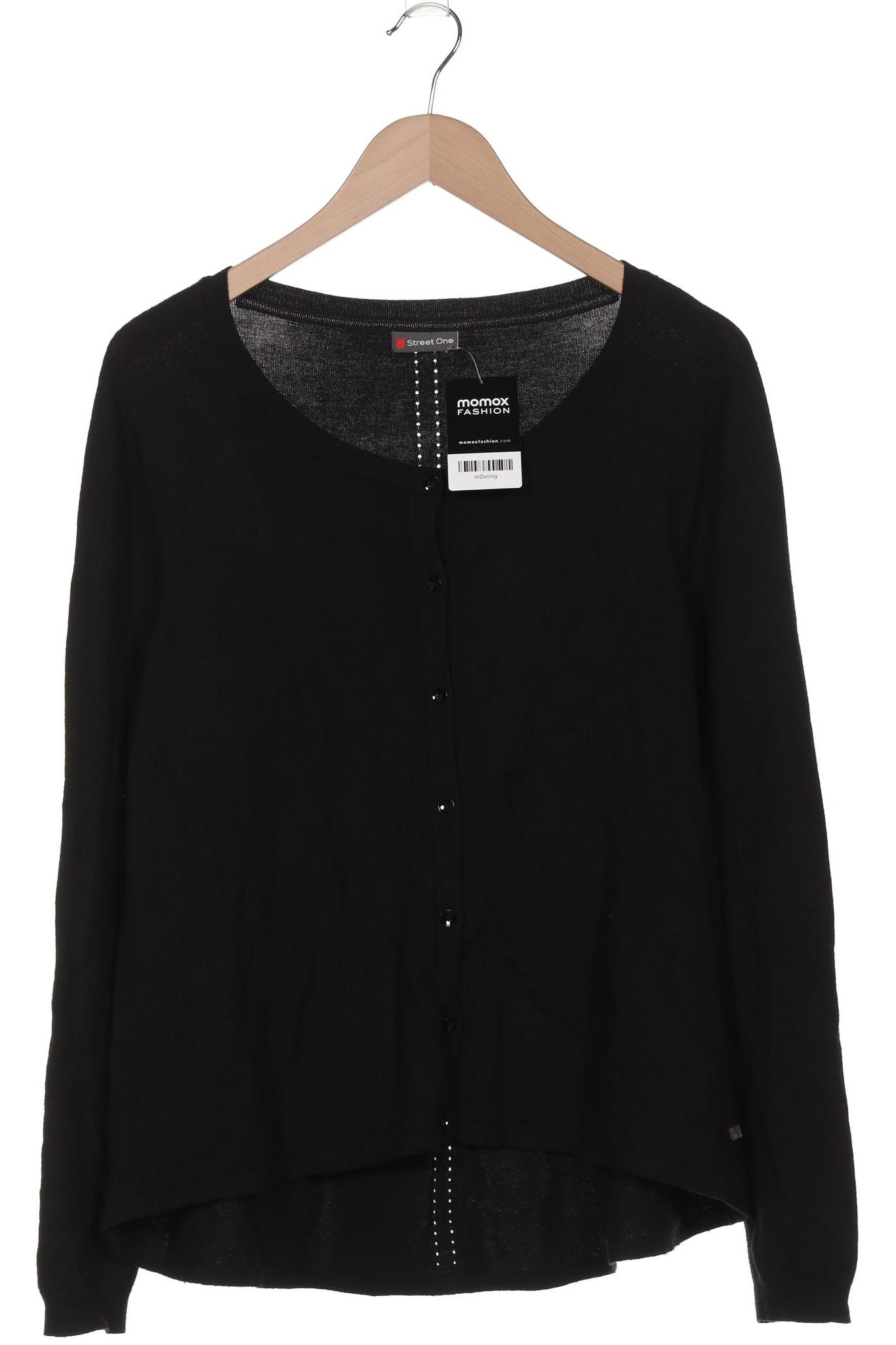

Street One Damen Strickjacke, schwarz, Gr. 44