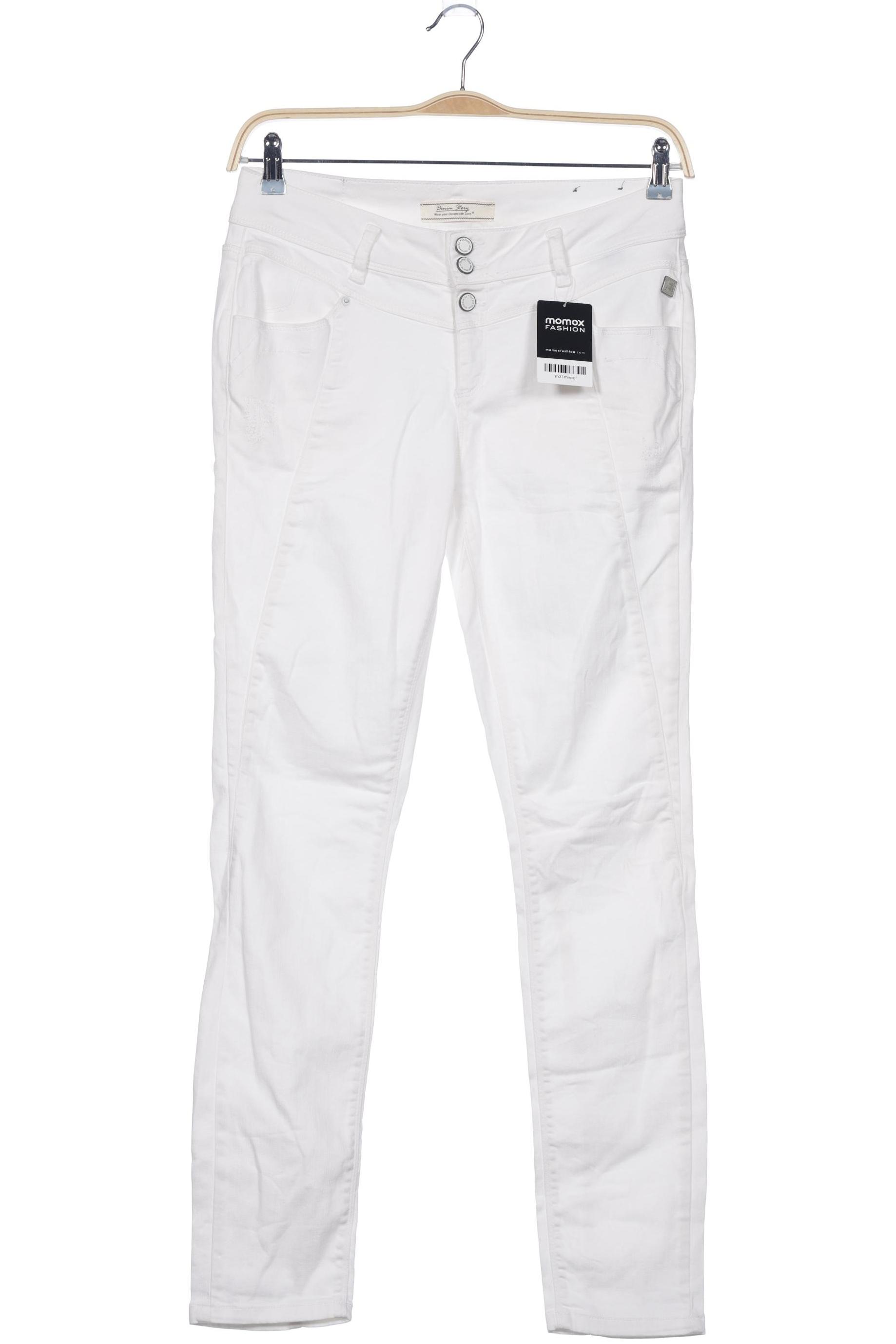 

Street One Damen Jeans, weiß, Gr. 28