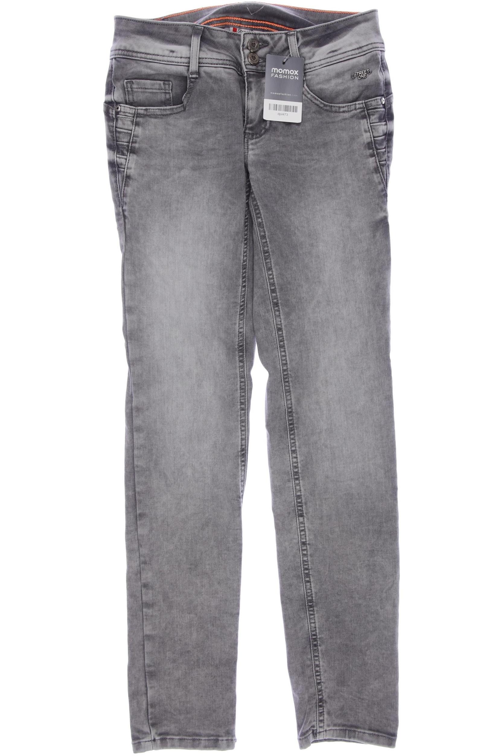 

Street One Damen Jeans, grau, Gr. 24
