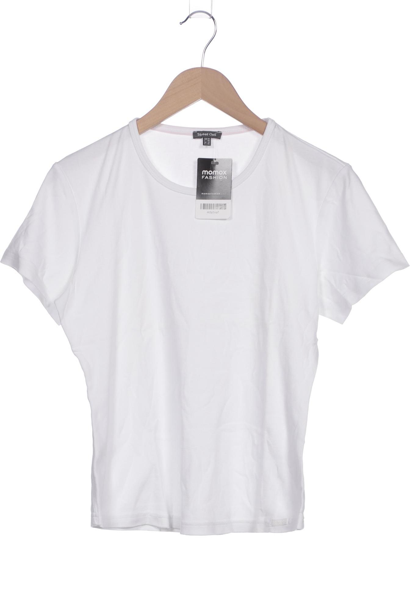 

Street One Damen T-Shirt, weiß, Gr. 44