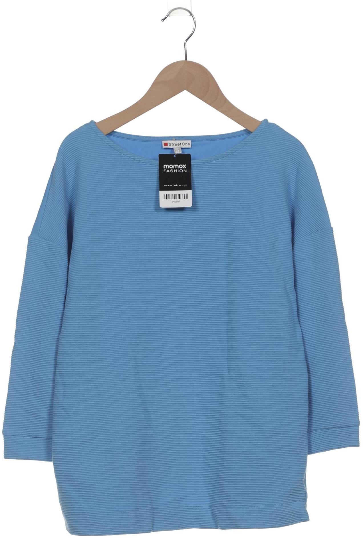 

Street One Damen Sweatshirt, blau, Gr. 38