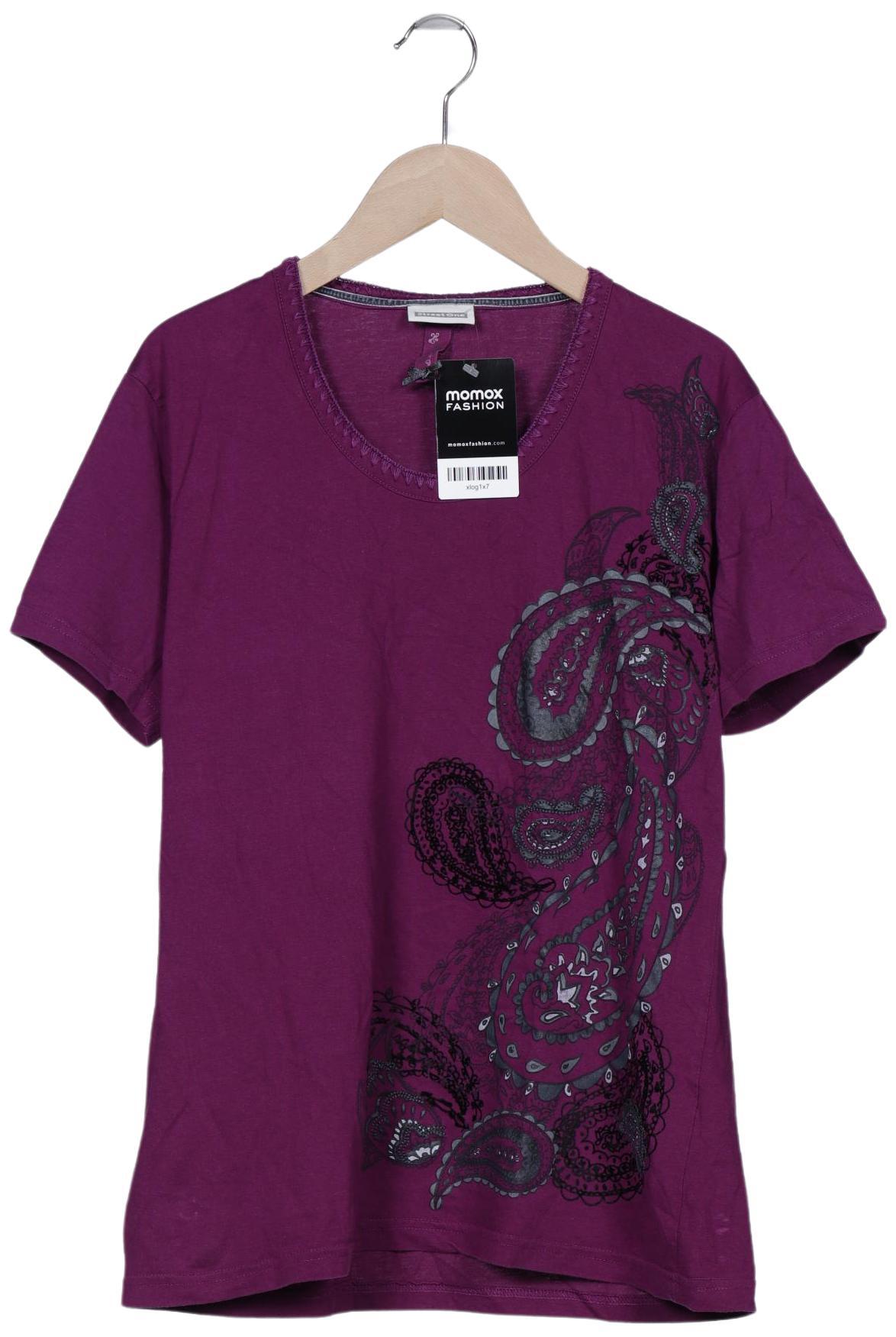

Street One Damen T-Shirt, flieder, Gr. 44