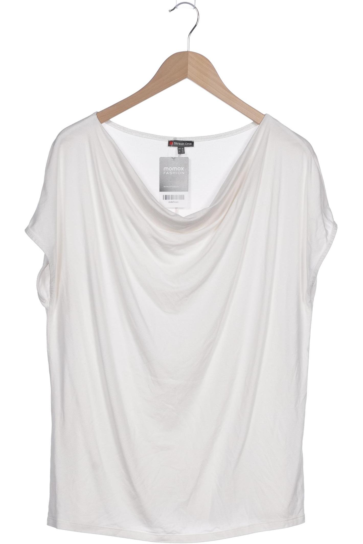 

Street One Damen T-Shirt, weiß, Gr. 42