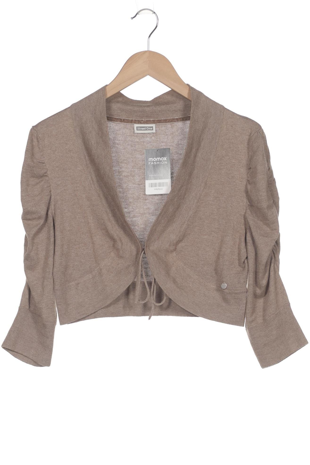 

Street One Damen Strickjacke, braun, Gr. 40
