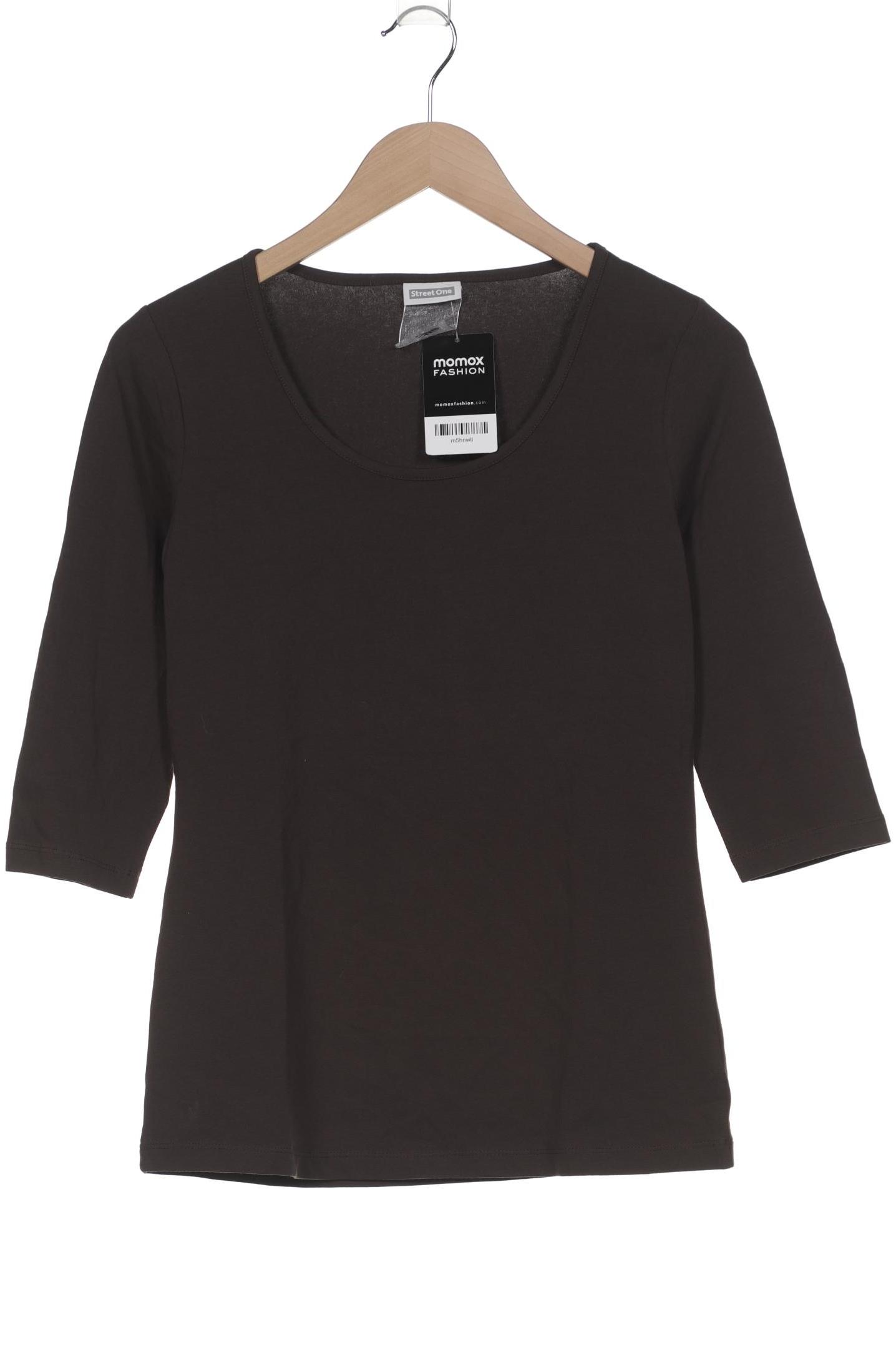

Street One Damen Langarmshirt, braun, Gr. 40