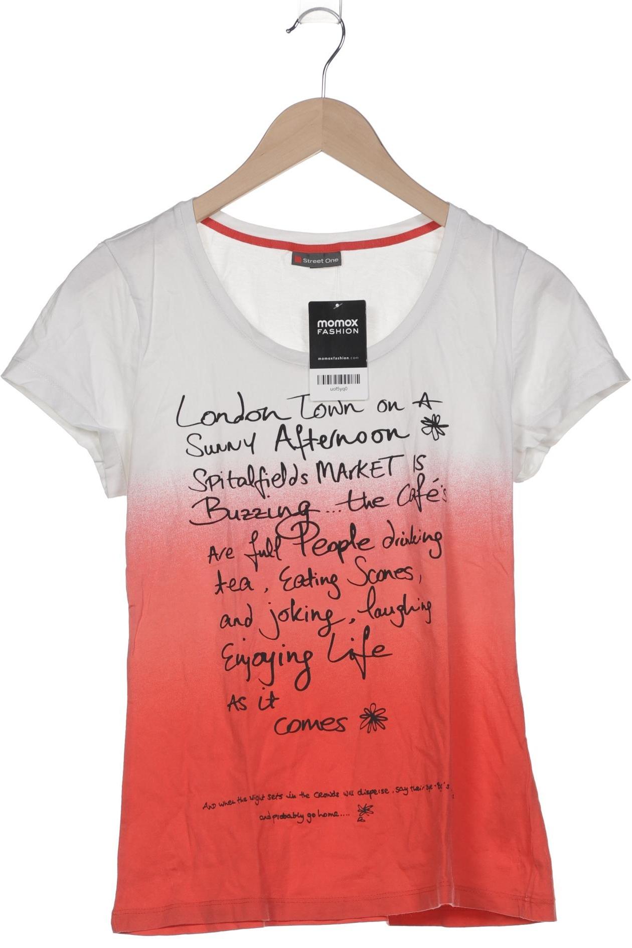 

Street One Damen T-Shirt, rot, Gr. 40