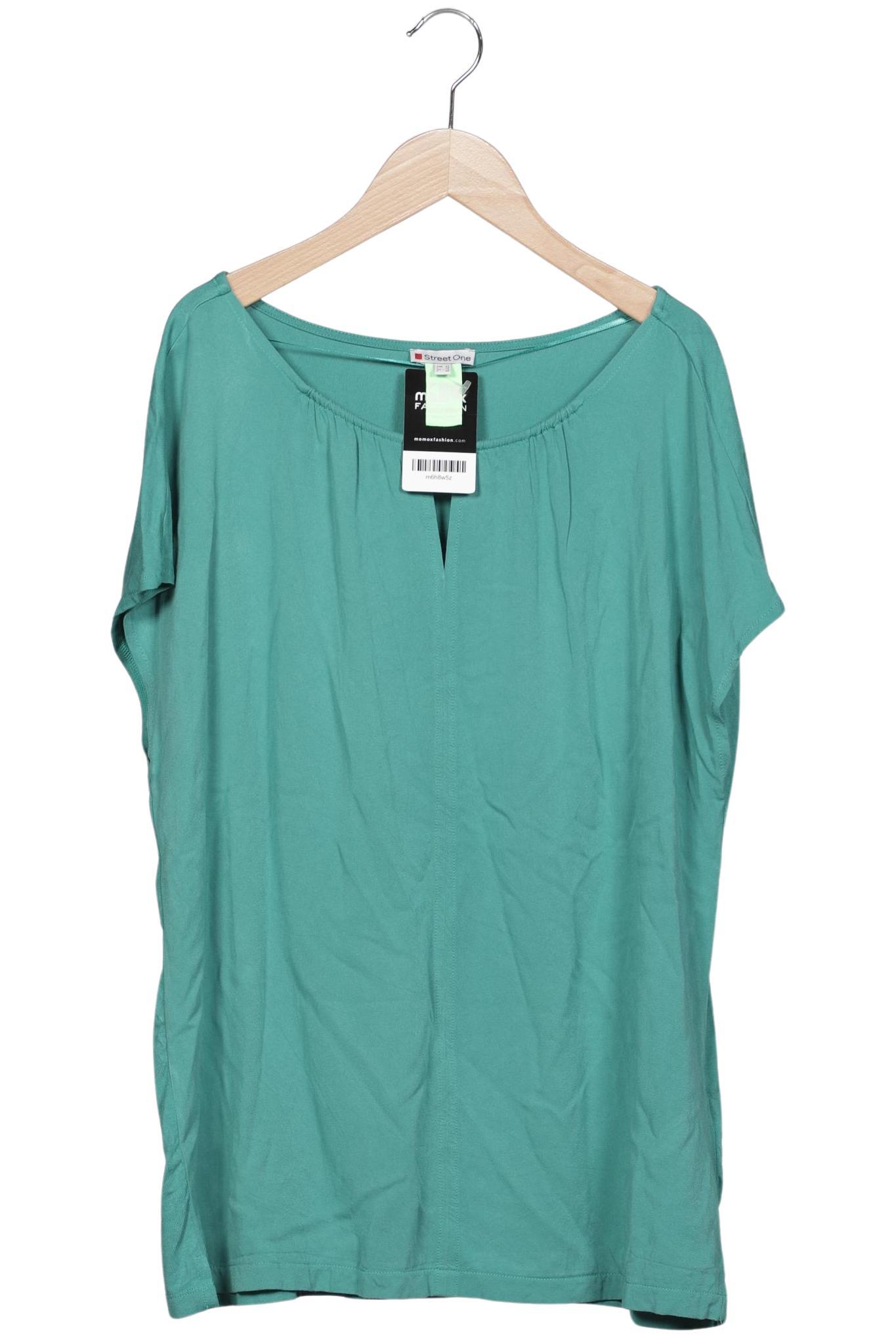 

Street One Damen Bluse, türkis, Gr. 44
