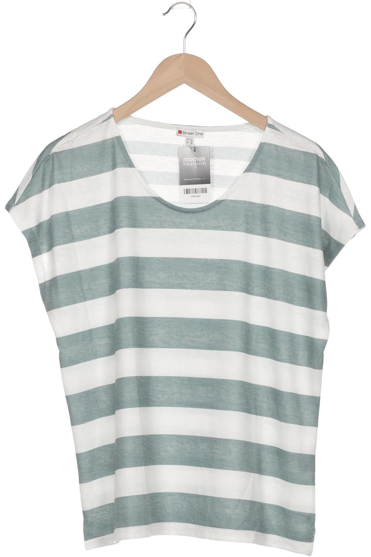 

Street One Damen T-Shirt, weiß, Gr. 42