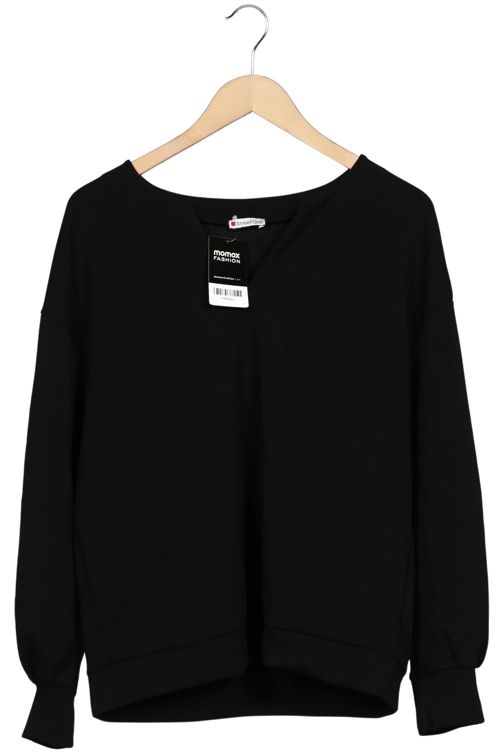 

Street One Damen Sweatshirt, schwarz, Gr. 44