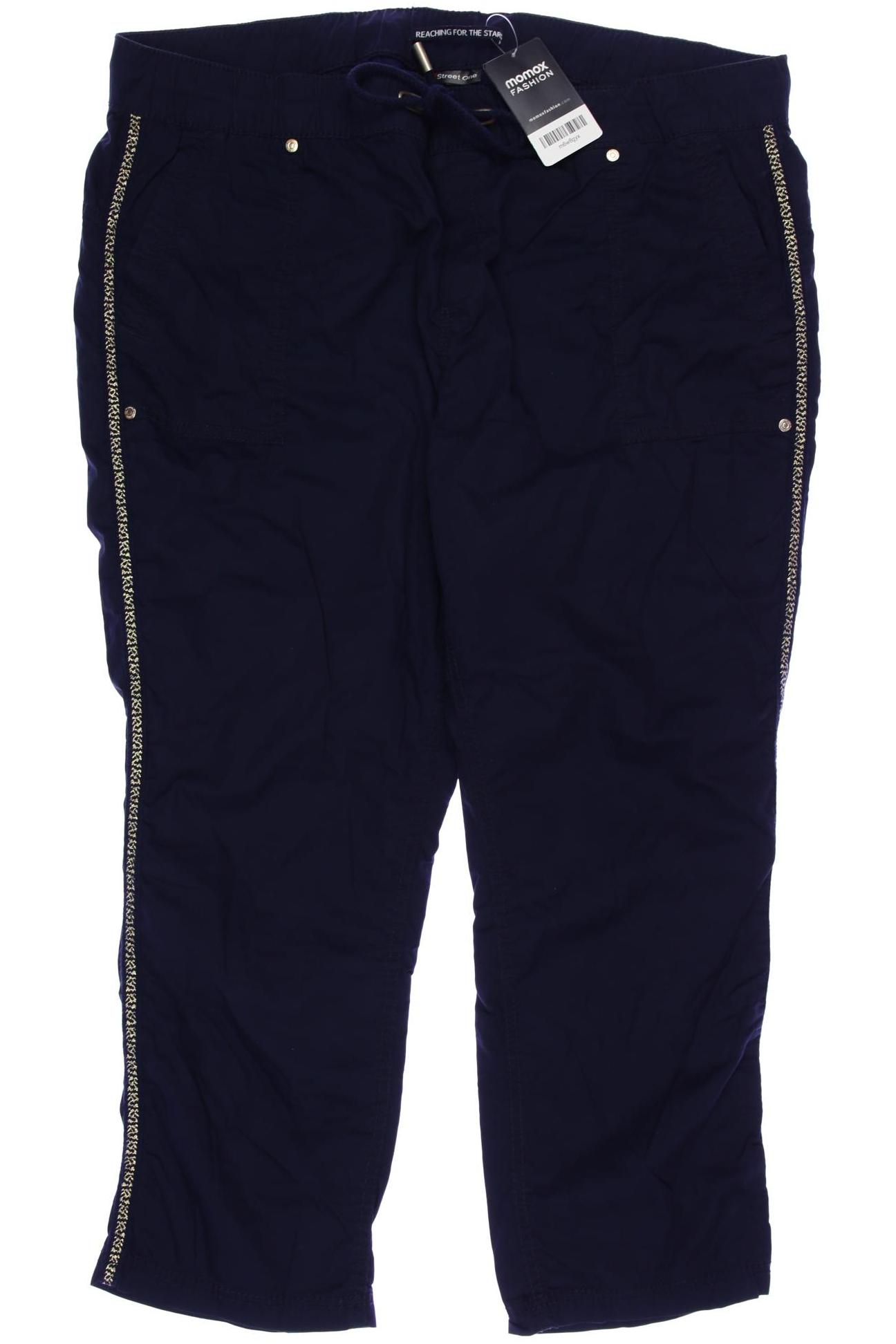 

Street One Damen Stoffhose, marineblau, Gr. 44