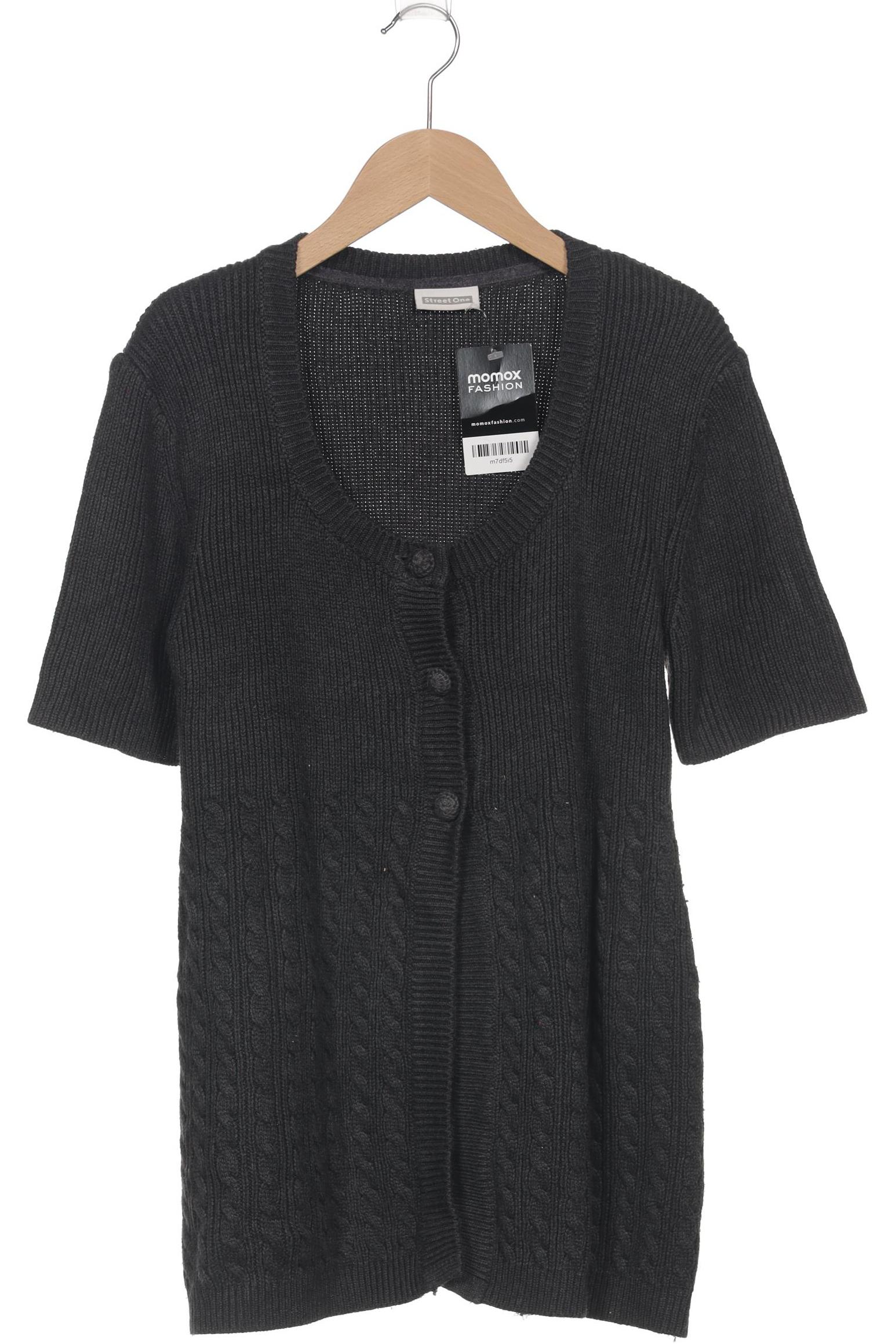 

Street One Damen Strickjacke, grau, Gr. 44