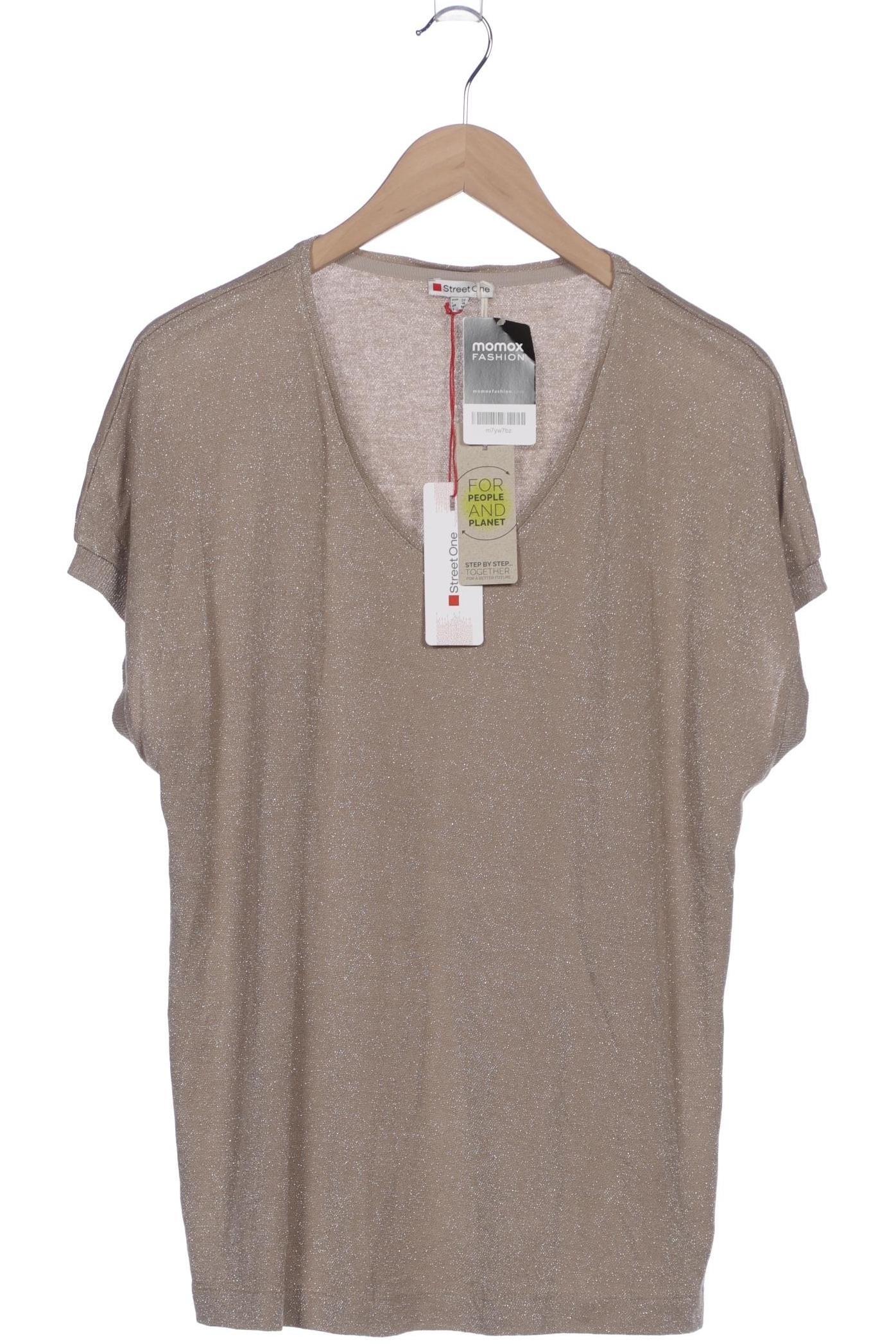 

Street One Damen T-Shirt, beige, Gr. 44