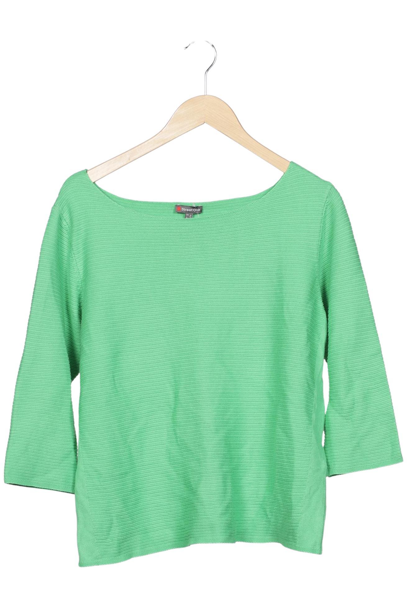 

Street One Damen Pullover, grün, Gr. 40