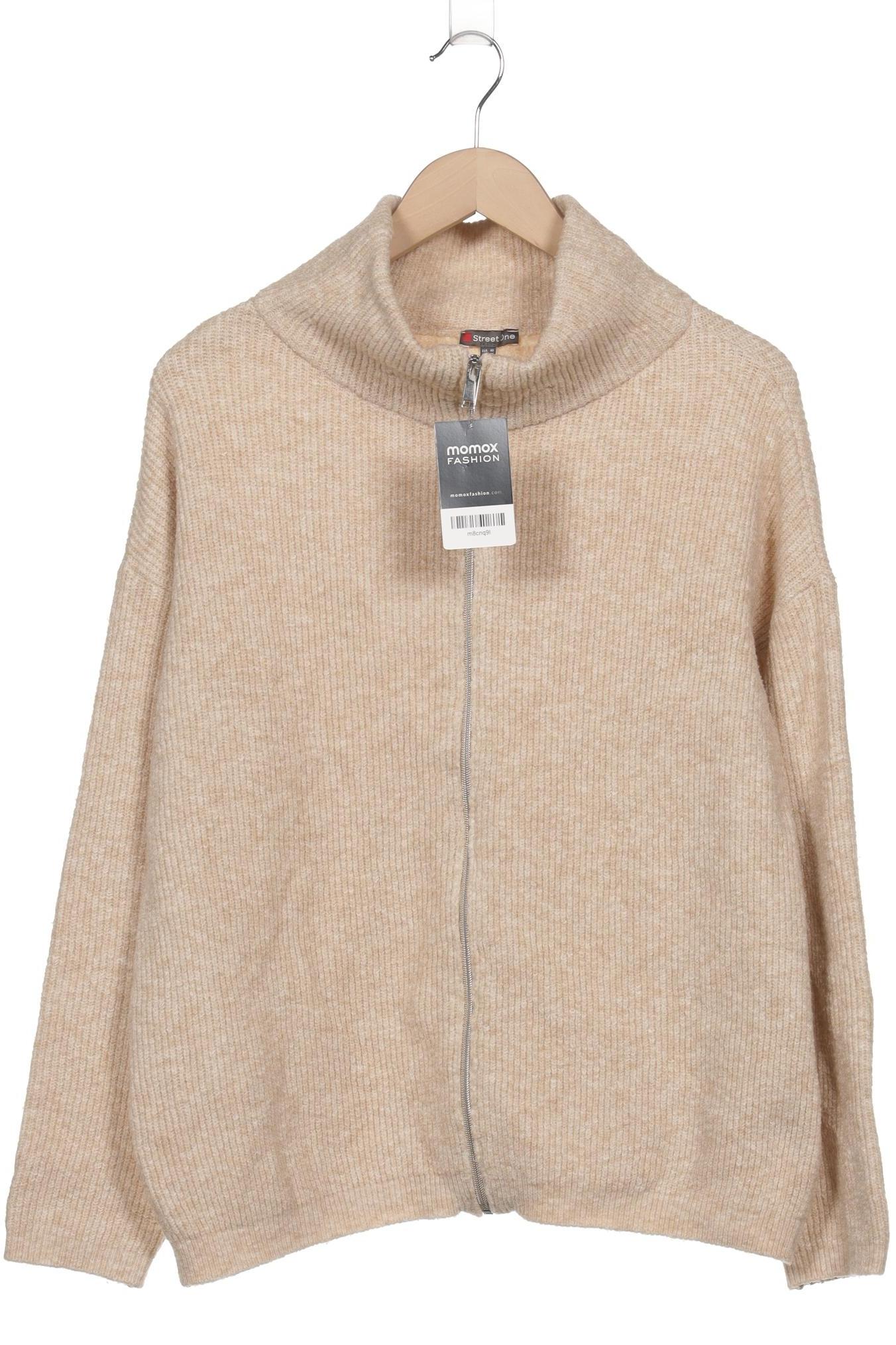 

Street One Damen Strickjacke, beige, Gr. 40