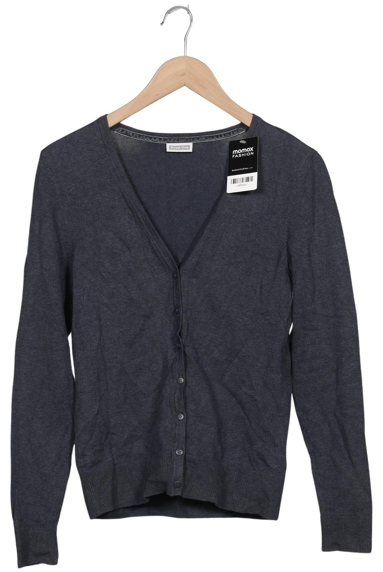 

Street One Damen Strickjacke, marineblau, Gr. 40