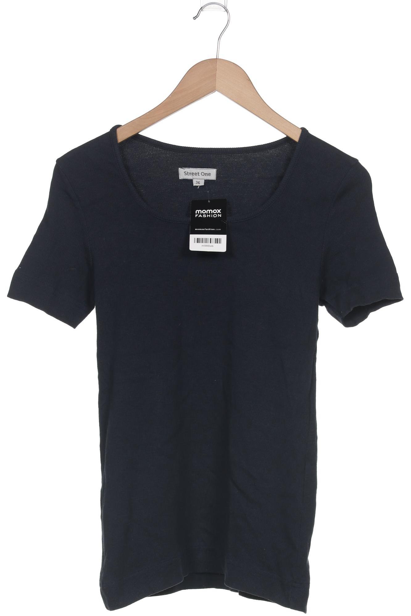 

Street One Damen T-Shirt, marineblau, Gr. 36