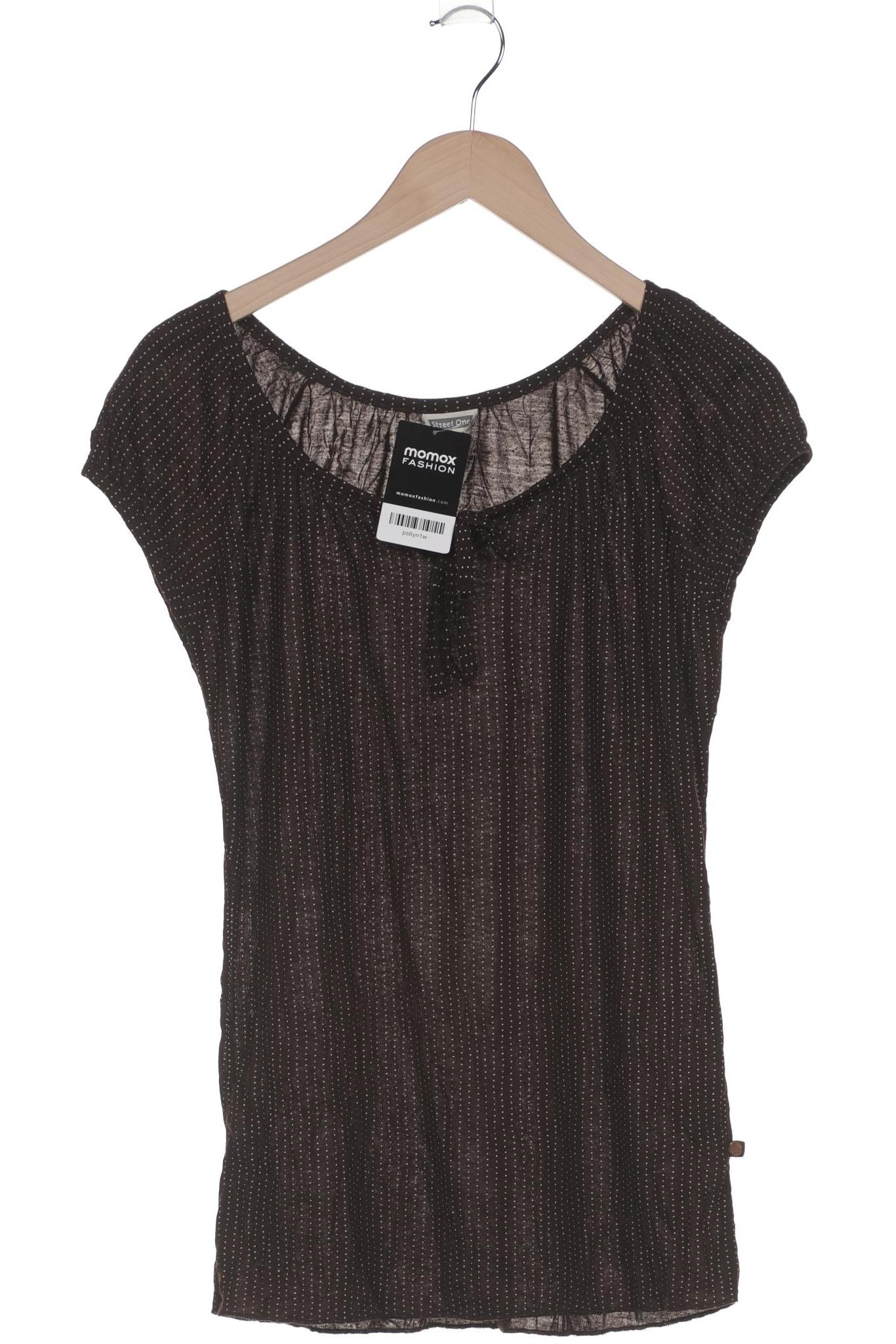 

Street One Damen T-Shirt, braun, Gr. 40