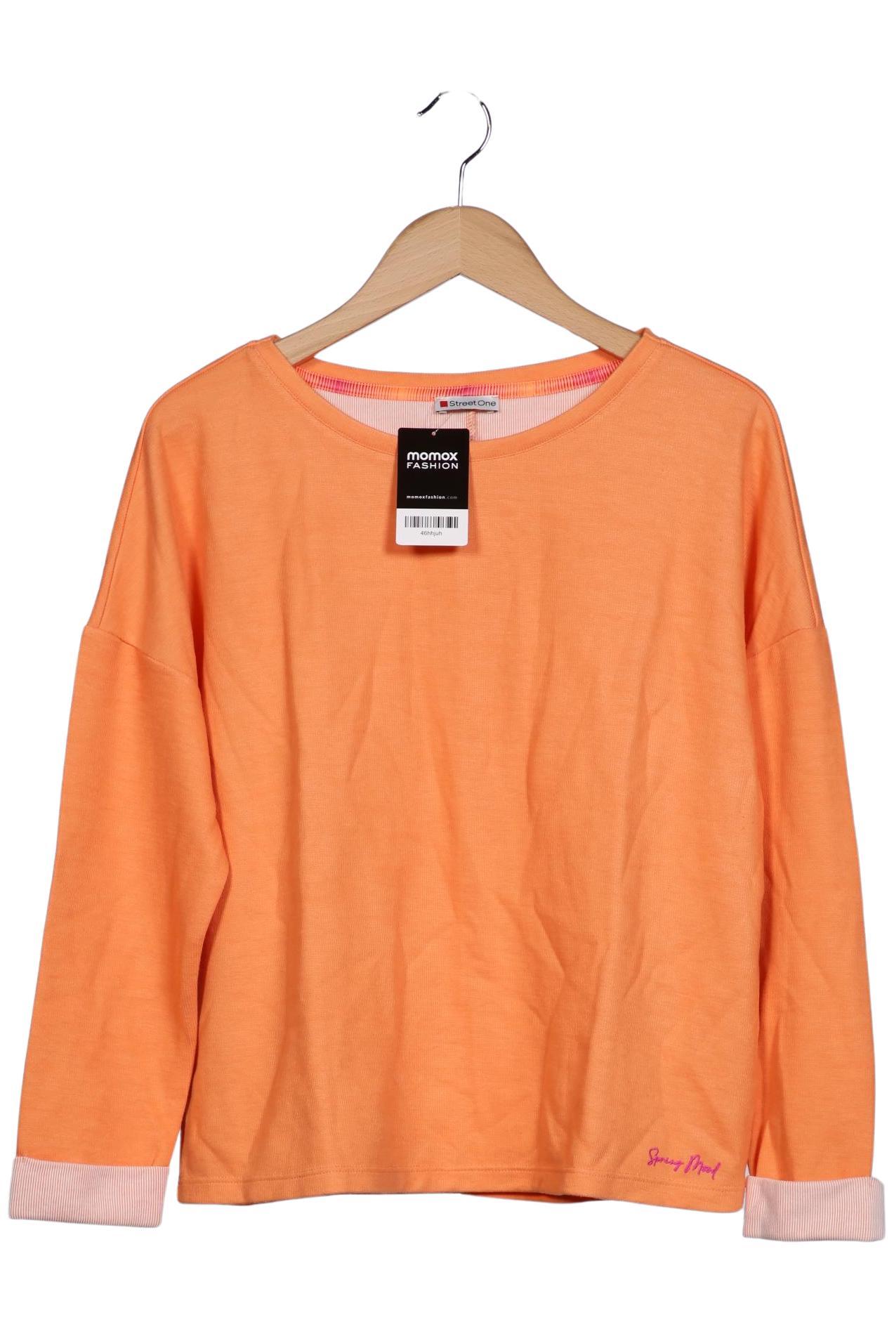 

Street One Damen Sweatshirt, orange, Gr. 48