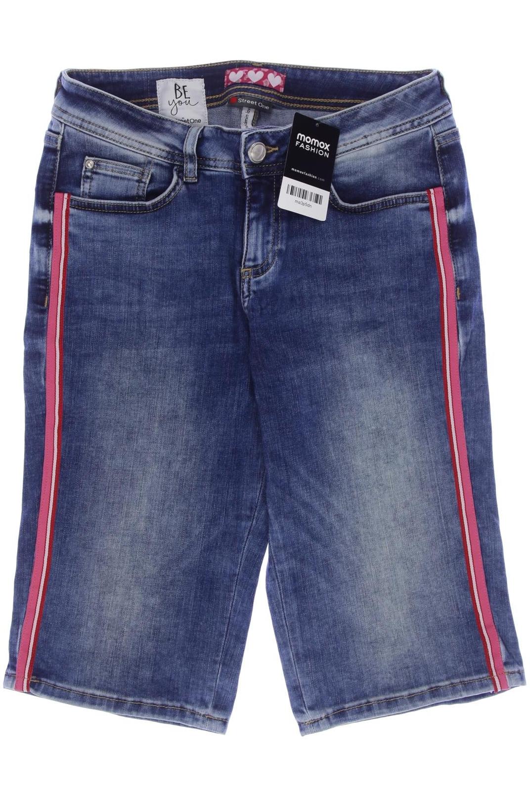 

Street One Damen Shorts, blau, Gr. 25