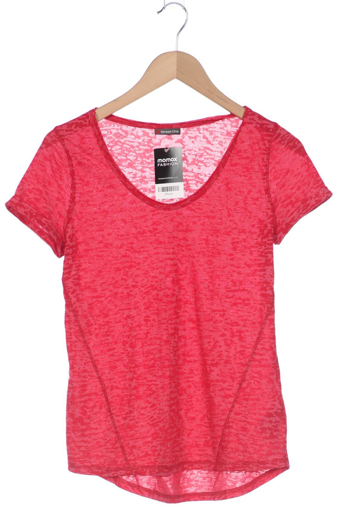 

Street One Damen T-Shirt, rot, Gr. 36