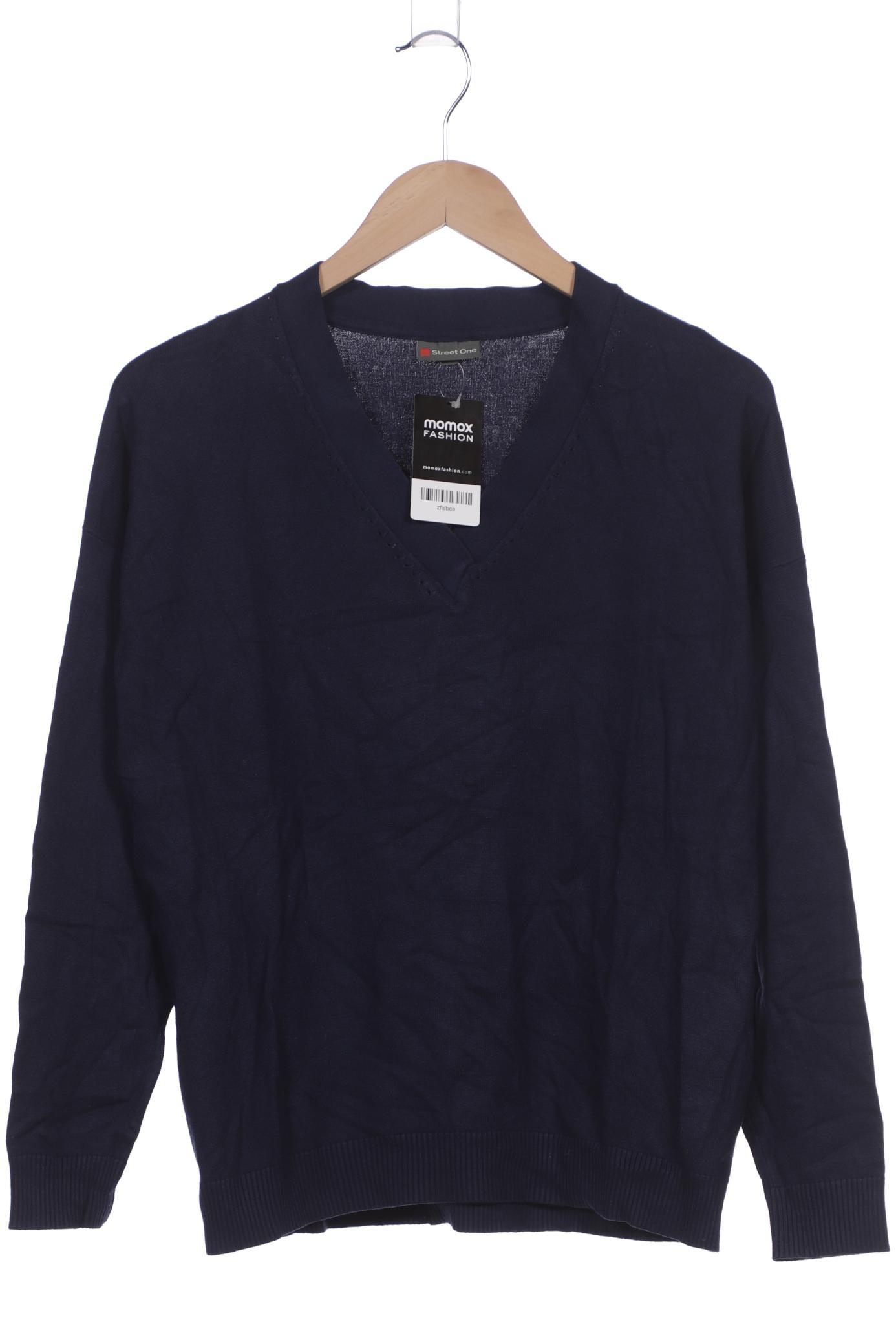 

Street One Damen Pullover, marineblau, Gr. 40