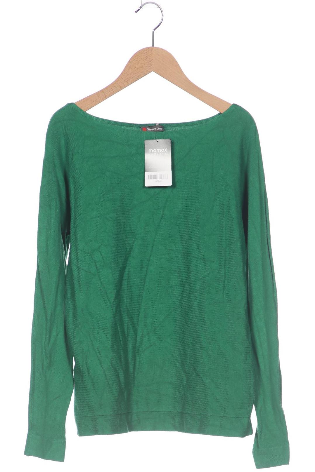 

Street One Damen Pullover, grün, Gr. 34