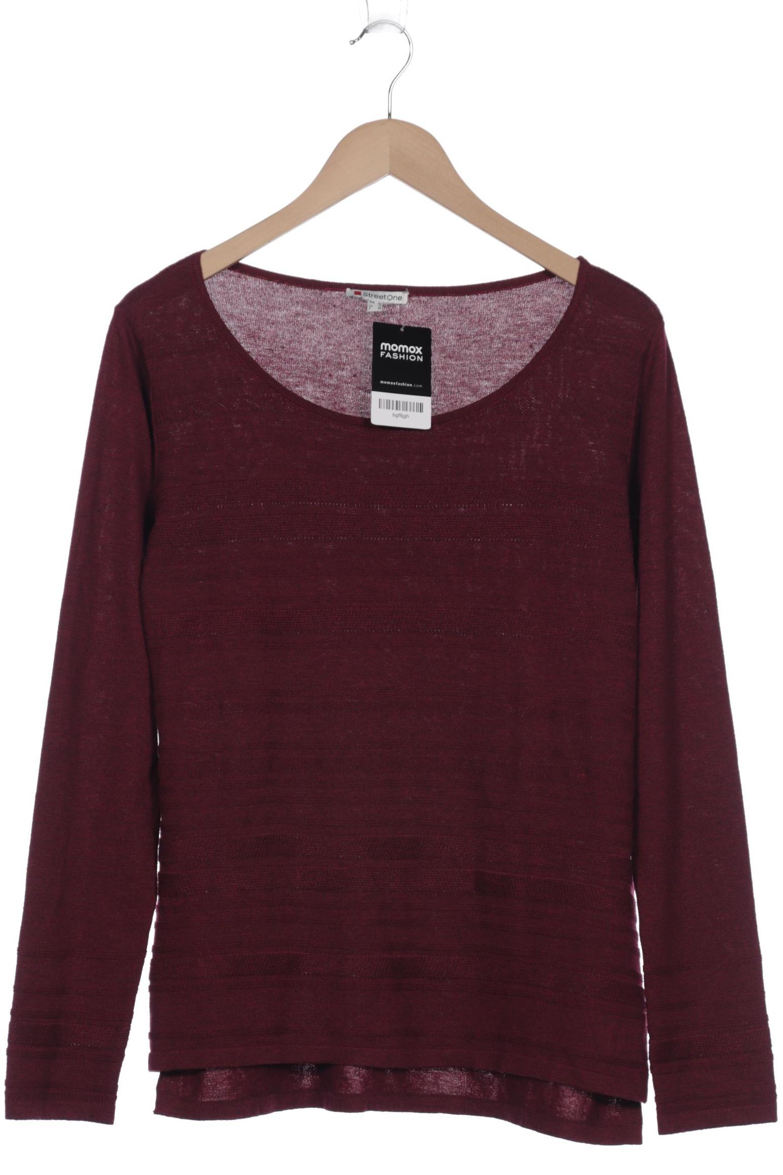 

Street One Damen Pullover, bordeaux, Gr. 42