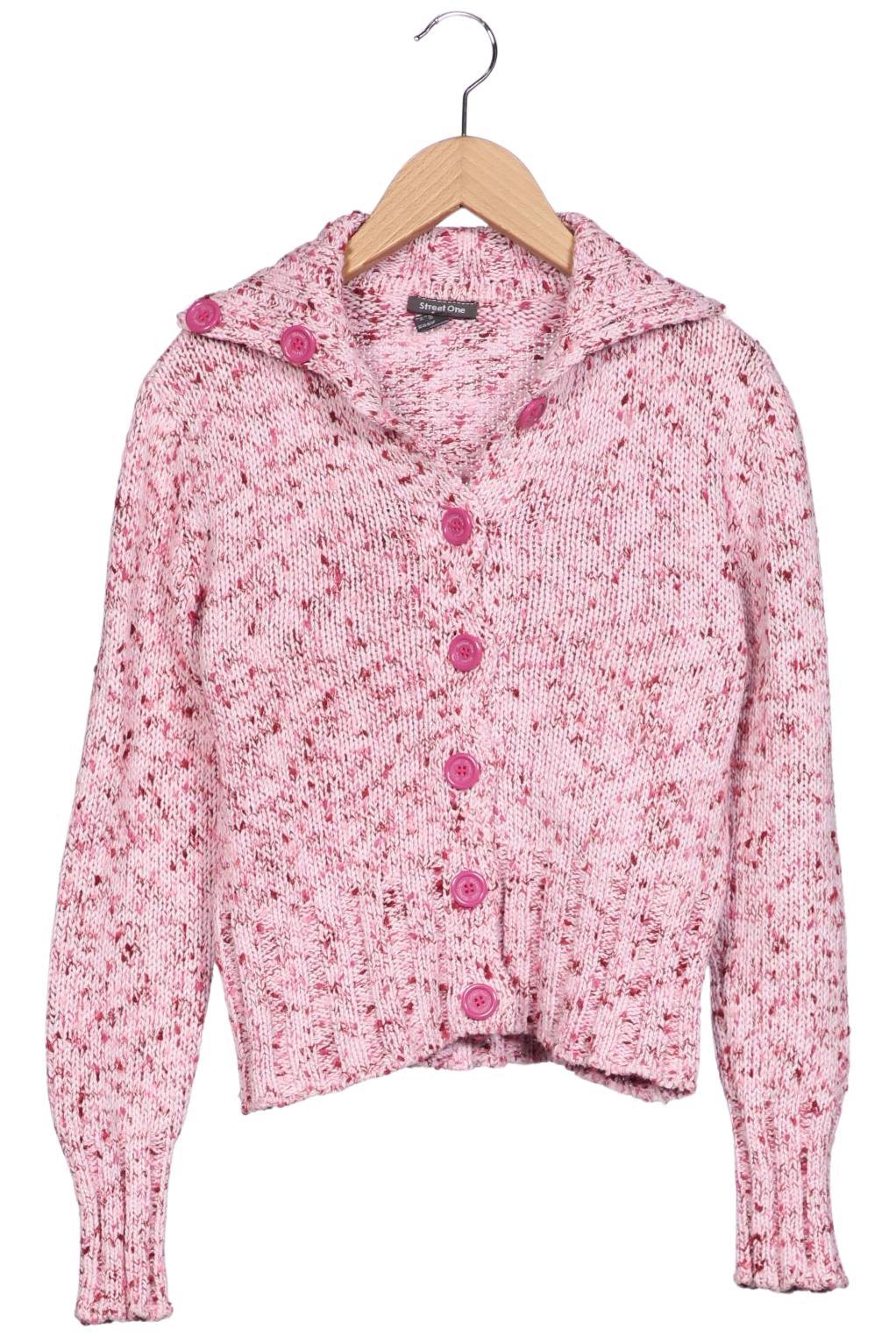 

Street One Damen Strickjacke, pink, Gr. 36
