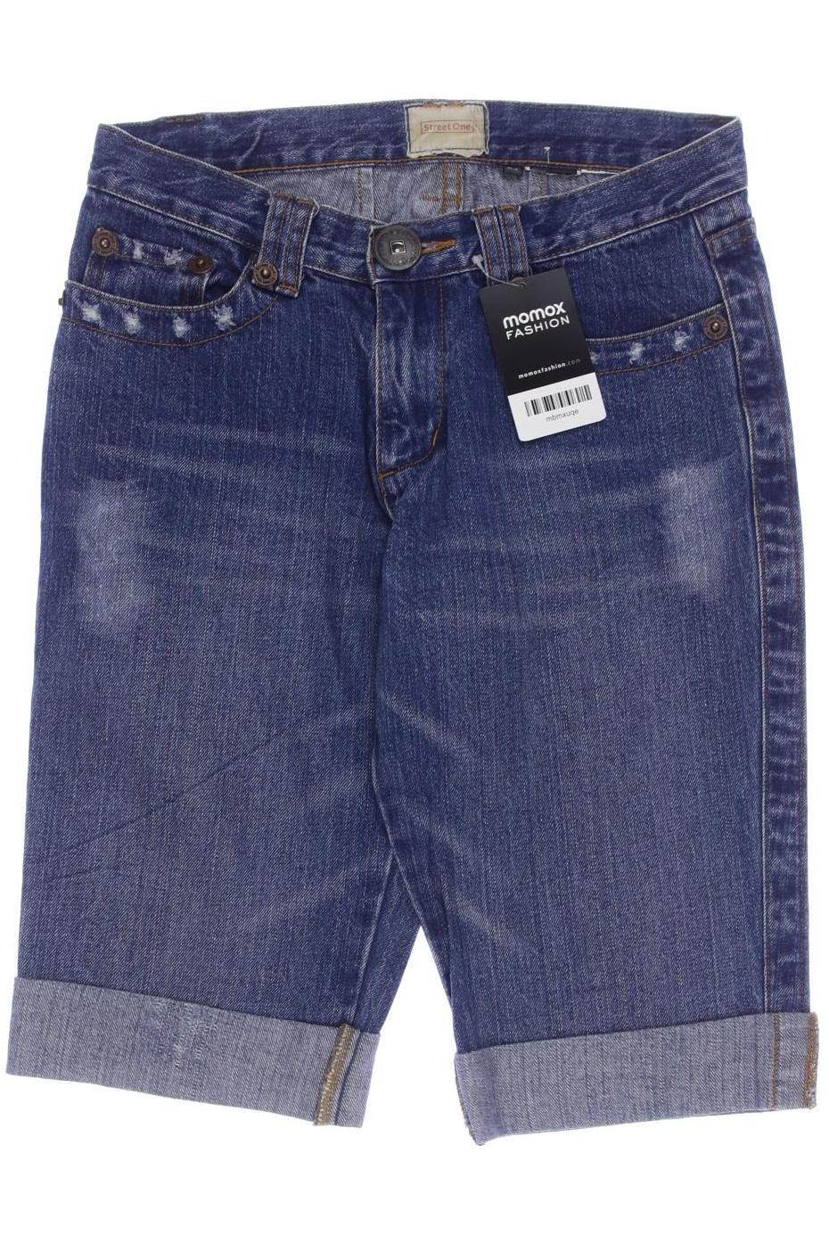 

Street One Damen Shorts, blau, Gr. 27