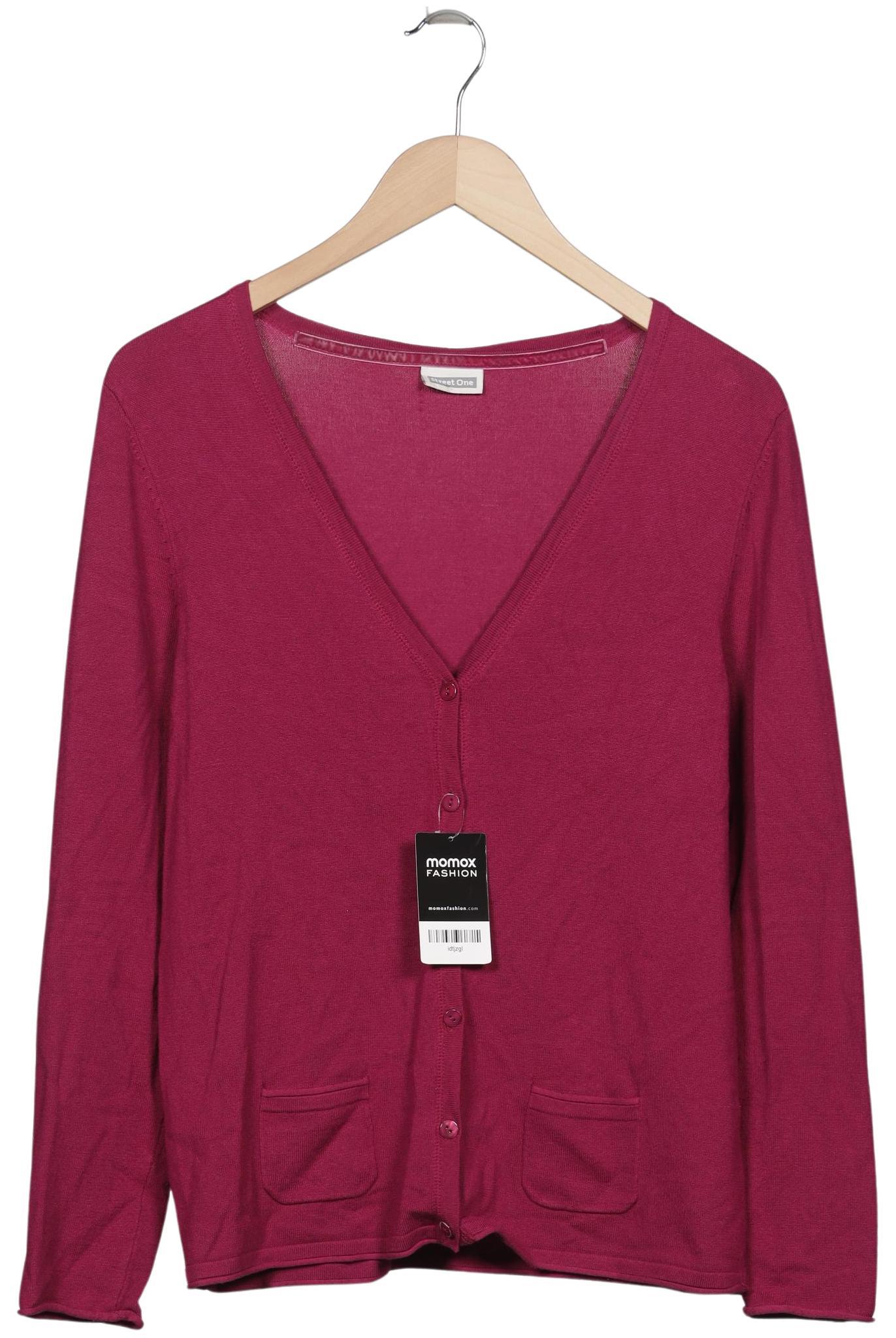 

Street One Damen Strickjacke, pink, Gr. 40