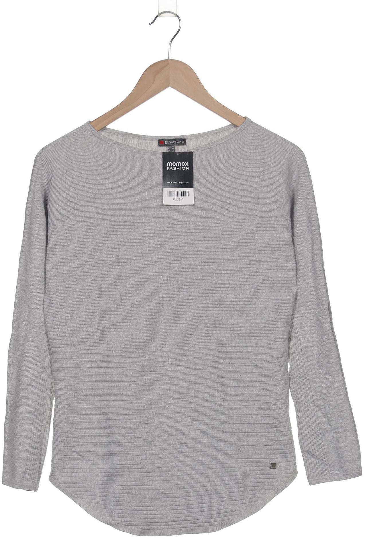 

Street One Damen Pullover, grau, Gr. 34